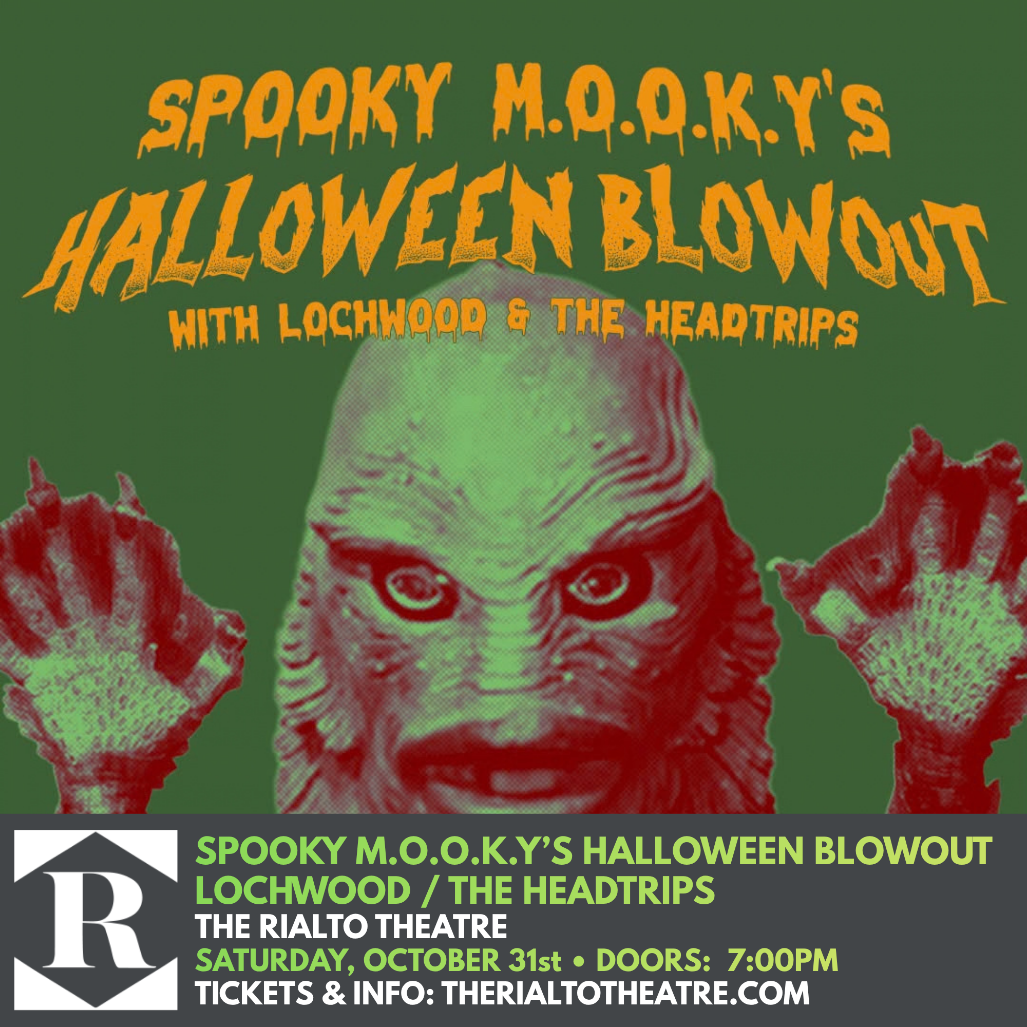 Spooky M.O.o.K.Y’s Halloween Blowout / Lochwood / The Headtrips - 10/31/2026 