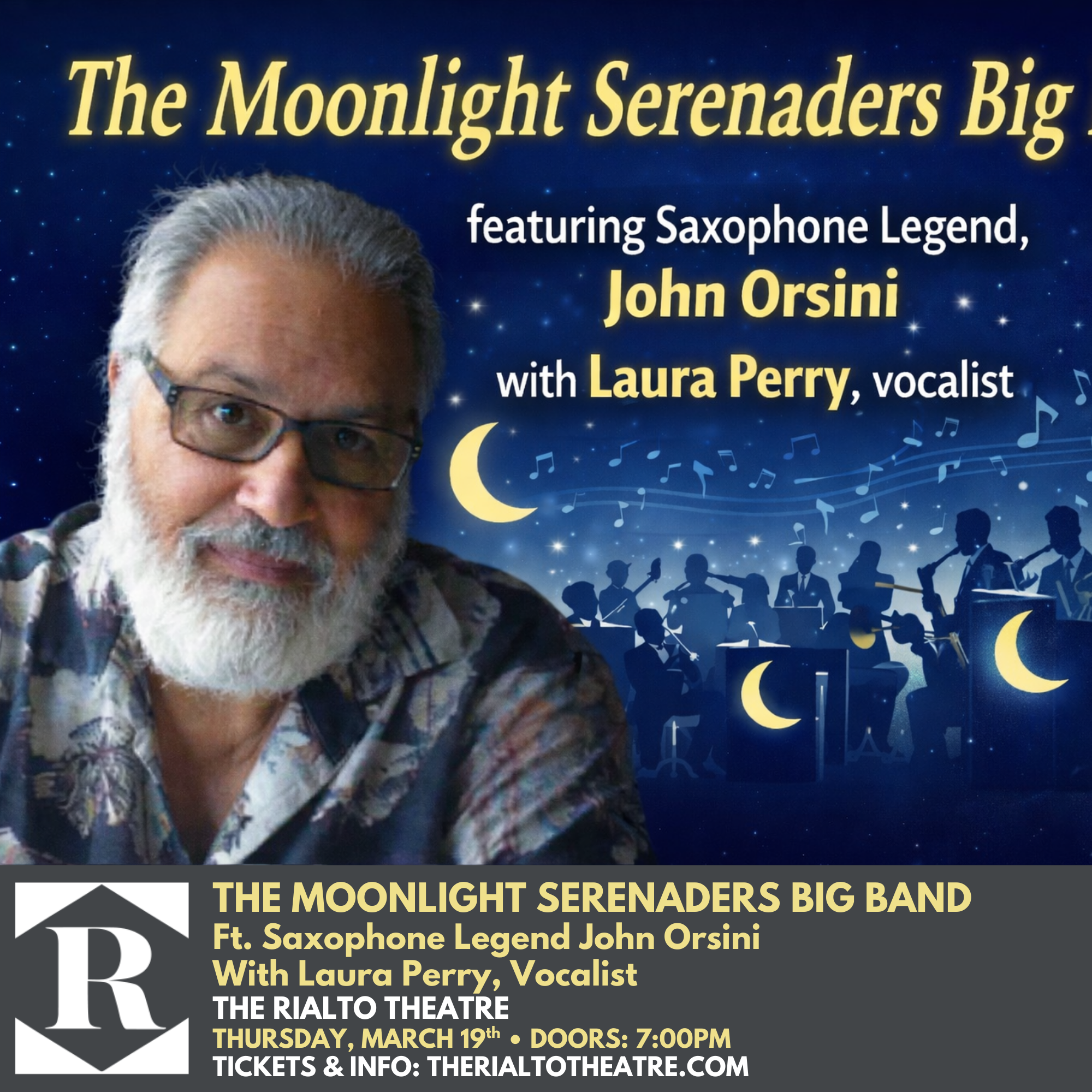 THE MOONLIGHT SERENADERS BIG BAND - 03/19/2026