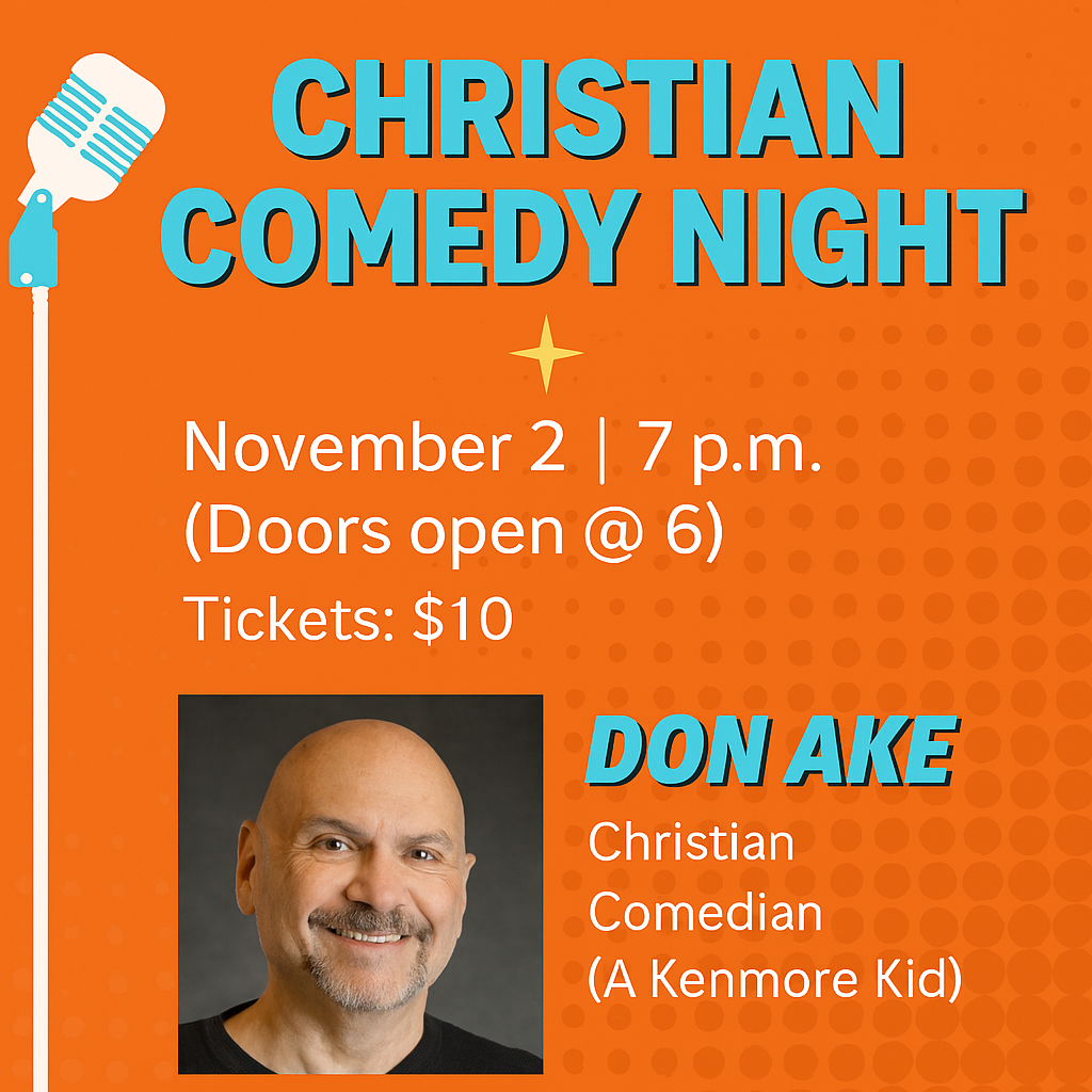 CHRISTIAN COMEDY STAND UP SPECIAL FT. DON AKE - 11/02/2025