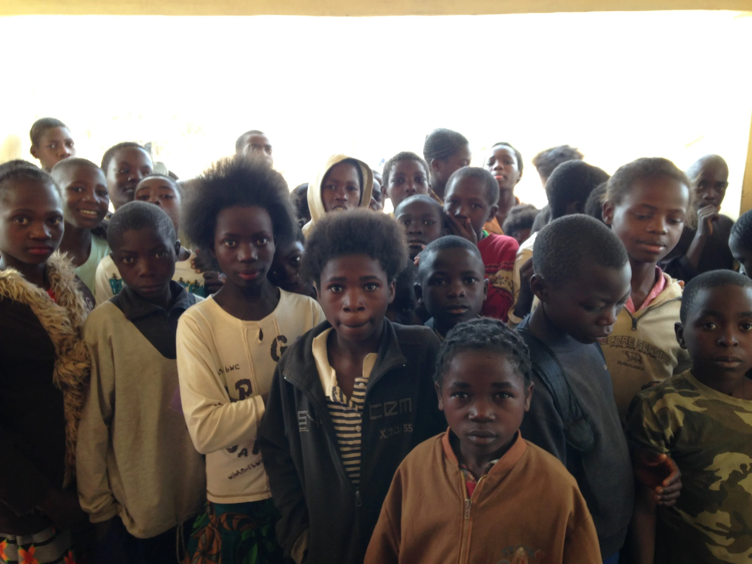 Children at school