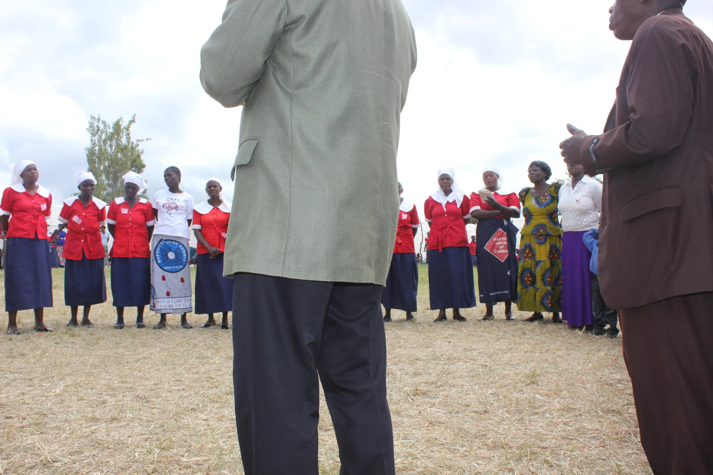 Some of the people who responded to the Gospel Presentation