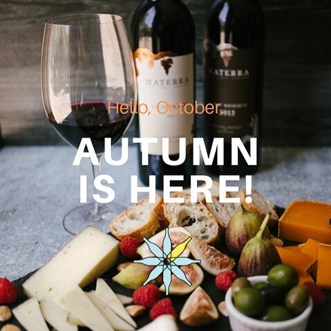 Happy Autumn! #redwineseason #materrawinery #materrawines #materrawine #wine #winetasting #winelover #redwine