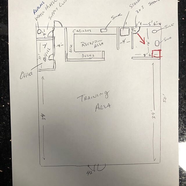 Got to see these original drawings of the gym last week gave me all kinds of feelings๐๐ฅ๐งก๐ค
Thoughts and dreams can’t become anything without the willingness and the courage to put the dreams into action. Shorebreak came from a dream to have