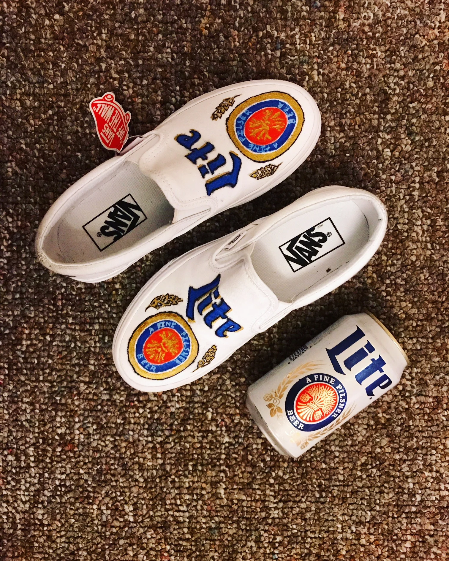 miller lite vans