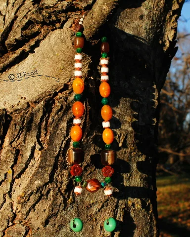 Where There's a Wheel Necklace