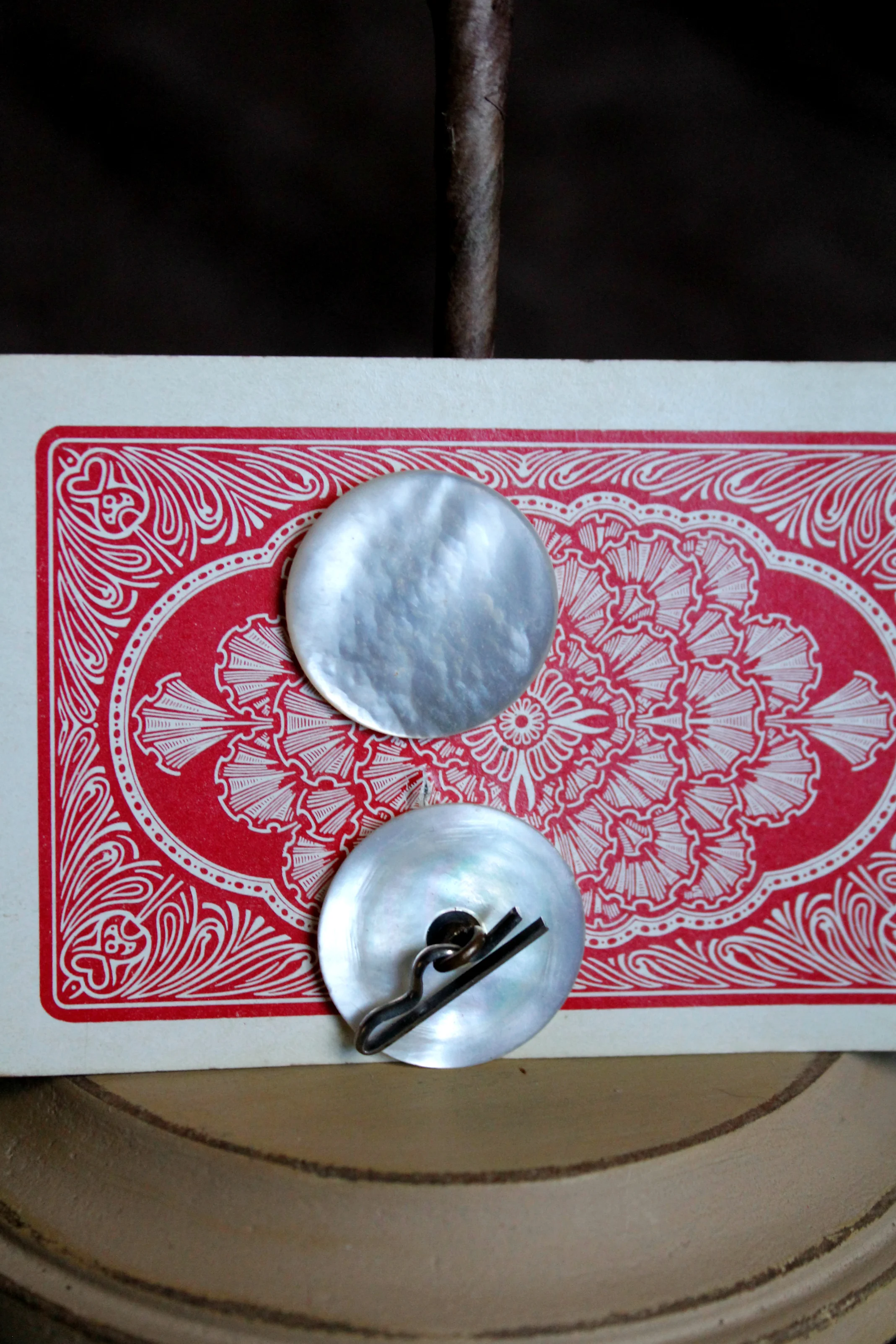 Vintage Mother of Pearl Cufflinks 