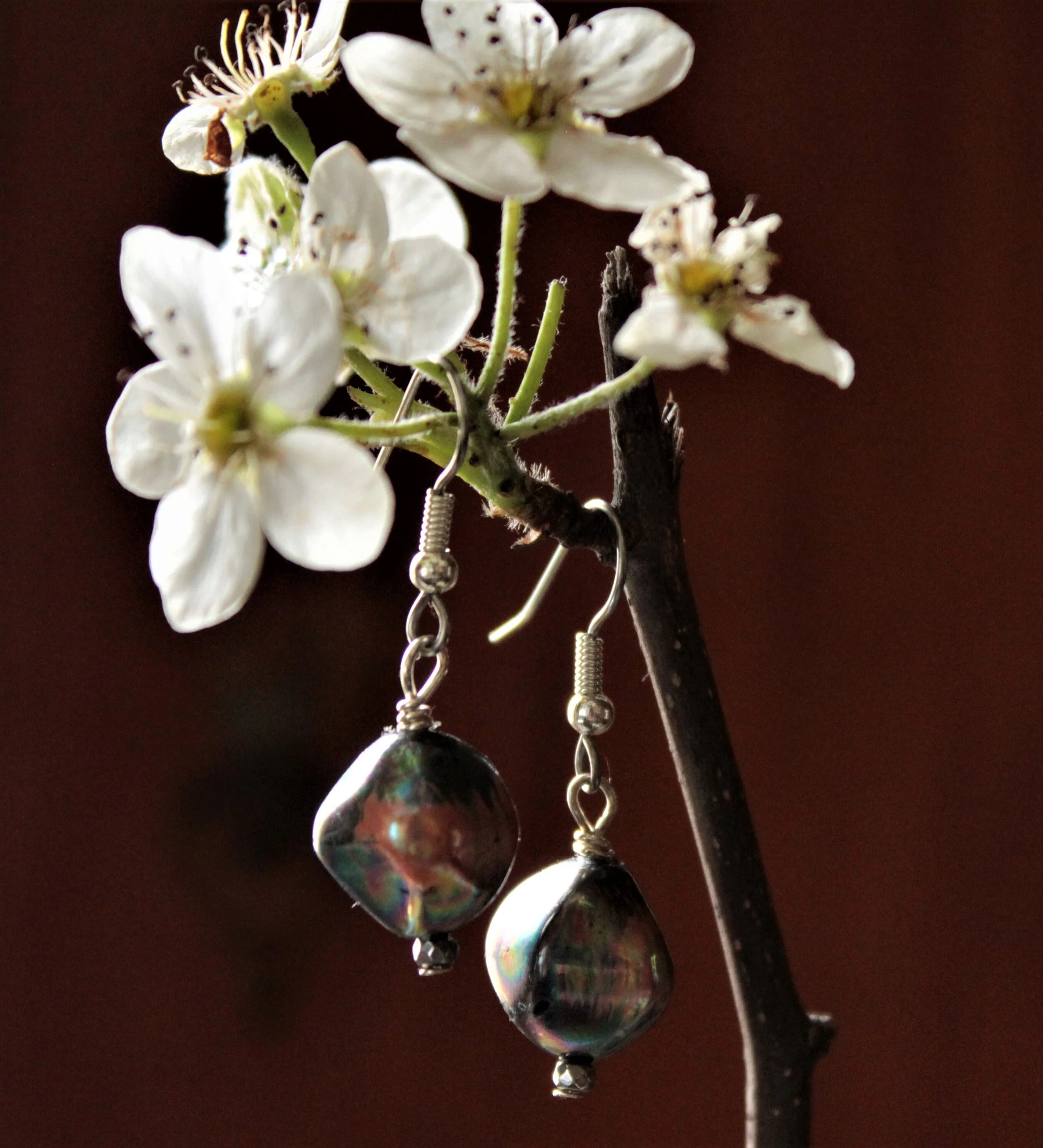 Dry Brush Pink Earrings