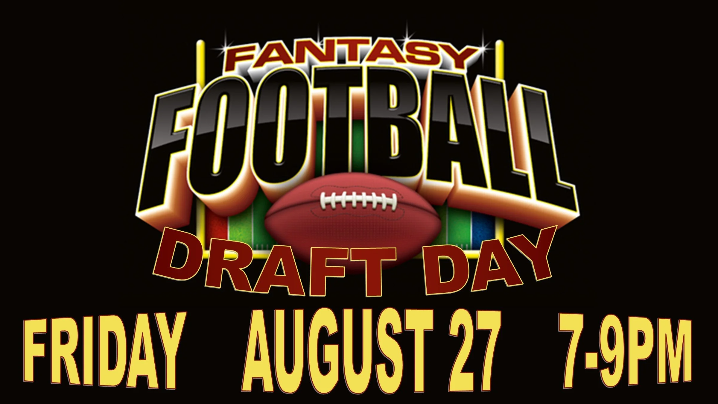 Men's Fantasy Football Draft