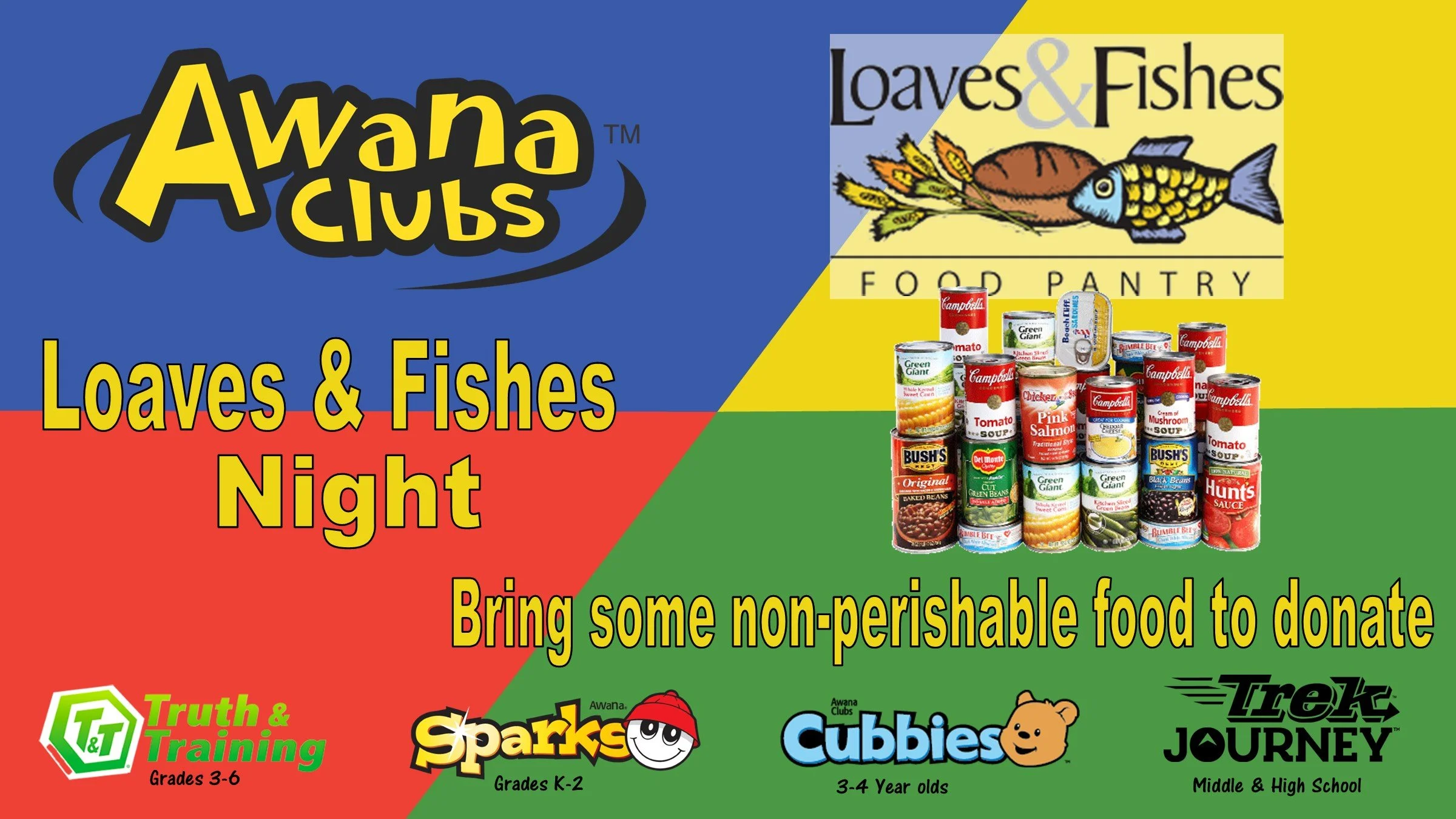 AWANA - Loaves & Fishes Night