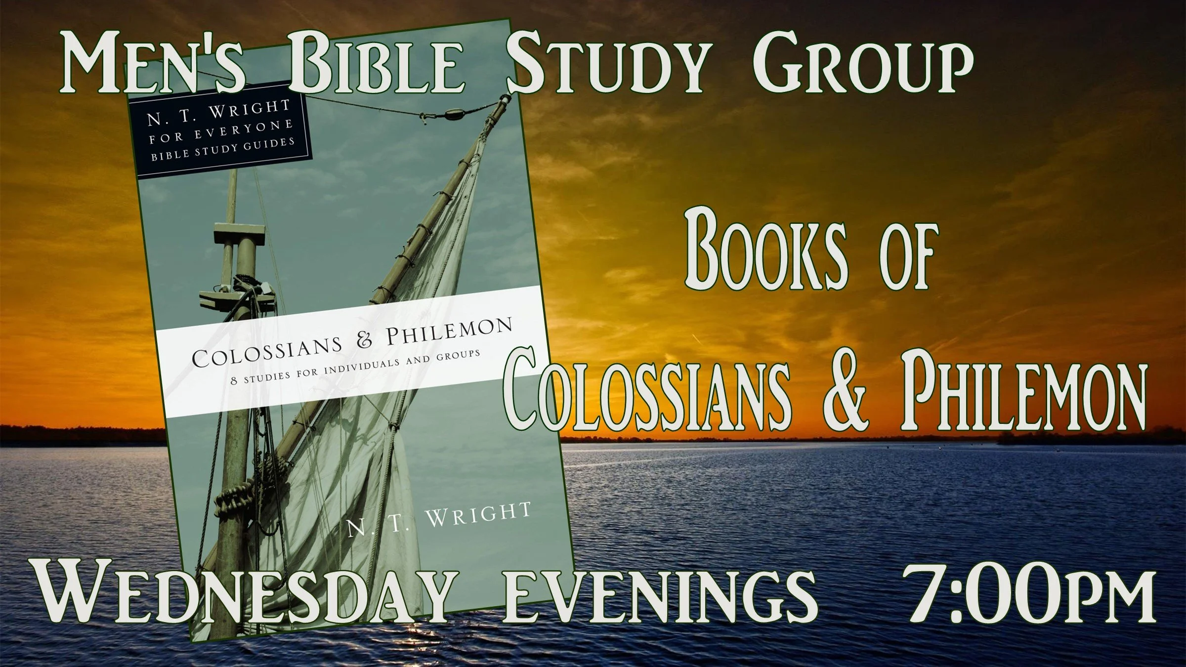 Men's Wednesday Night Study