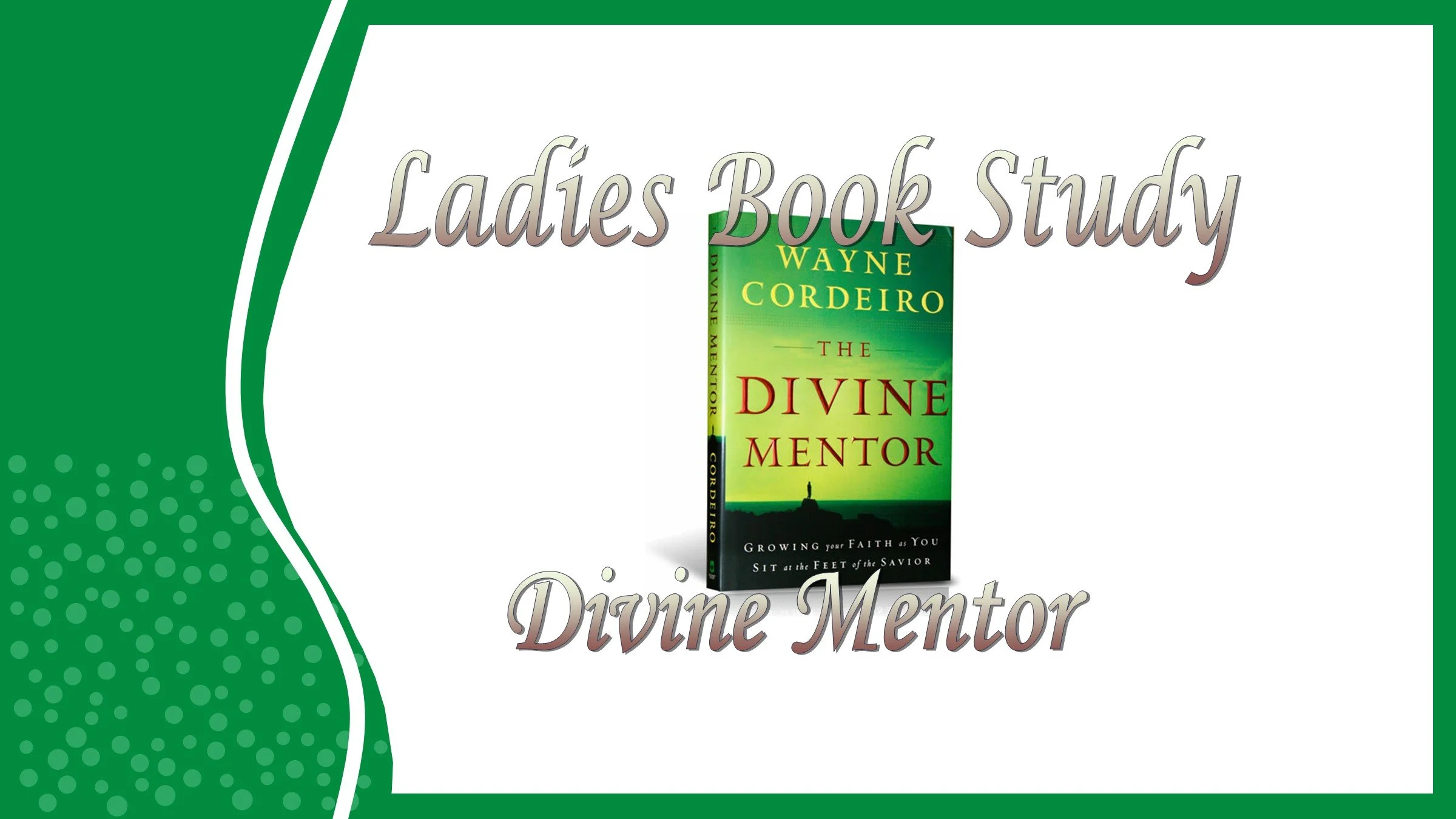 Ladies Book Study Divine Mentor