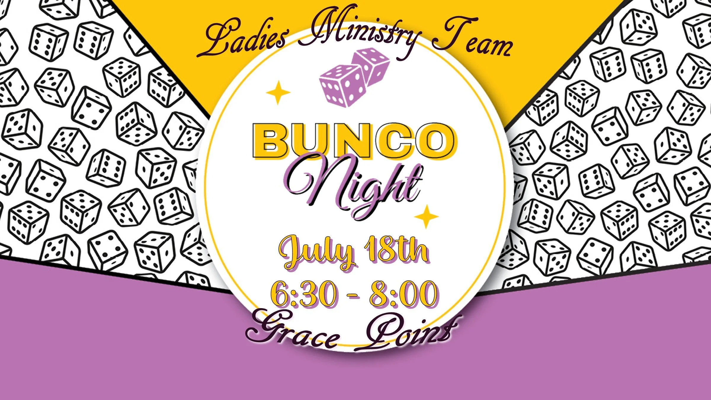 Ladies Bunco Night