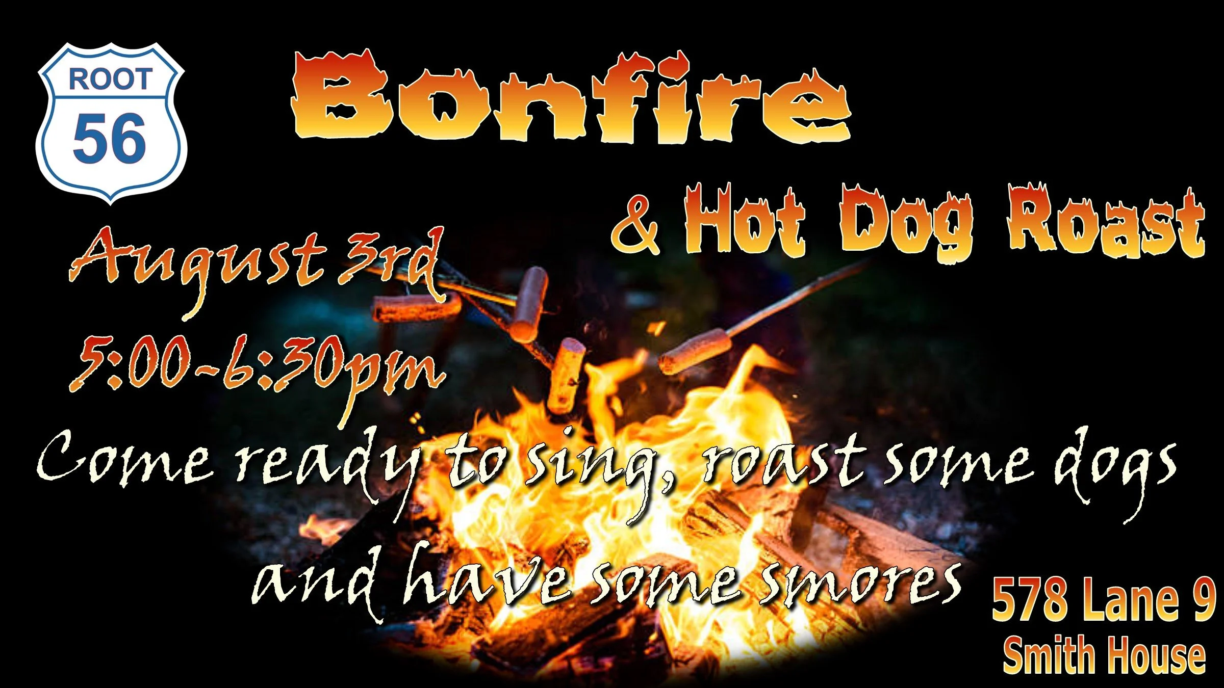 RT56 Bonefire & Hot Dog Roast