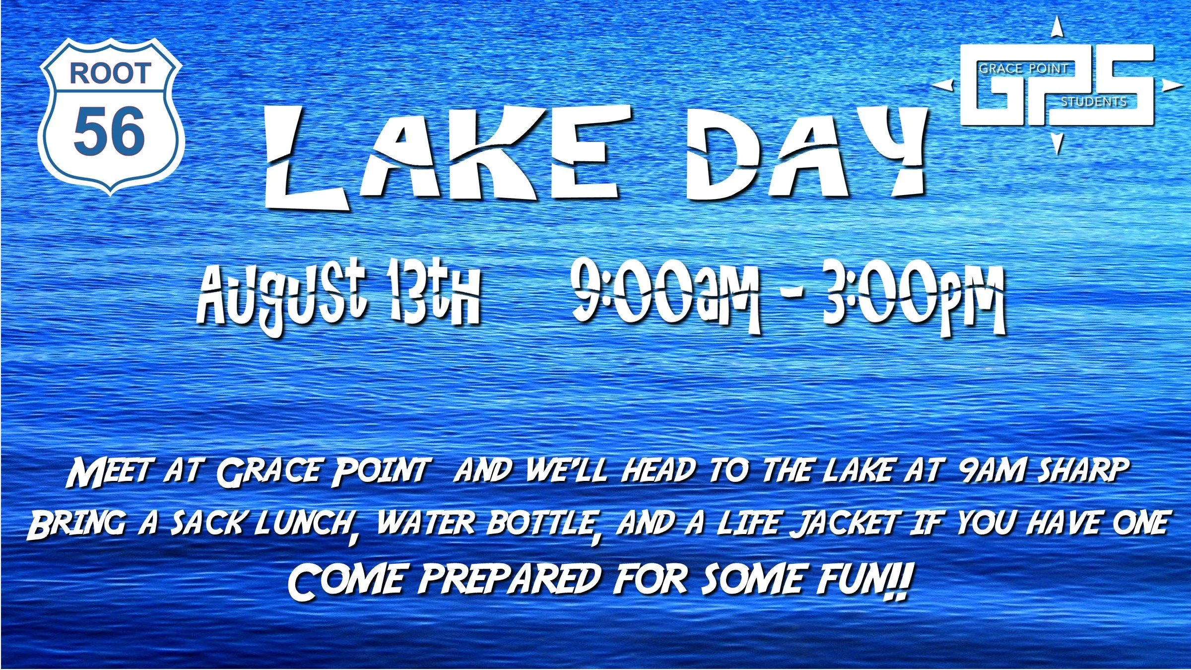 RT56 &amp; GPS Lake Day