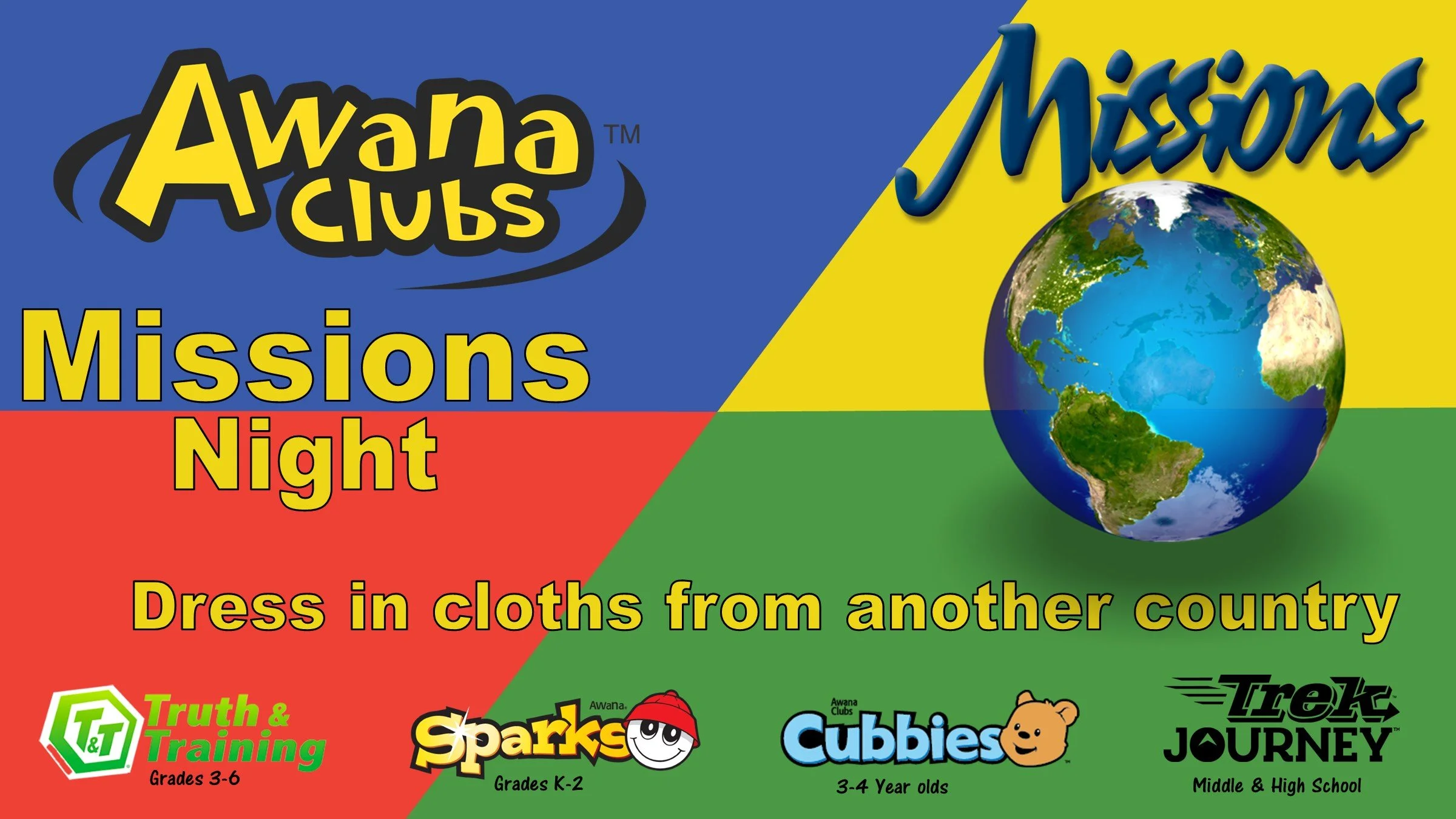 AWANA; Mission Night