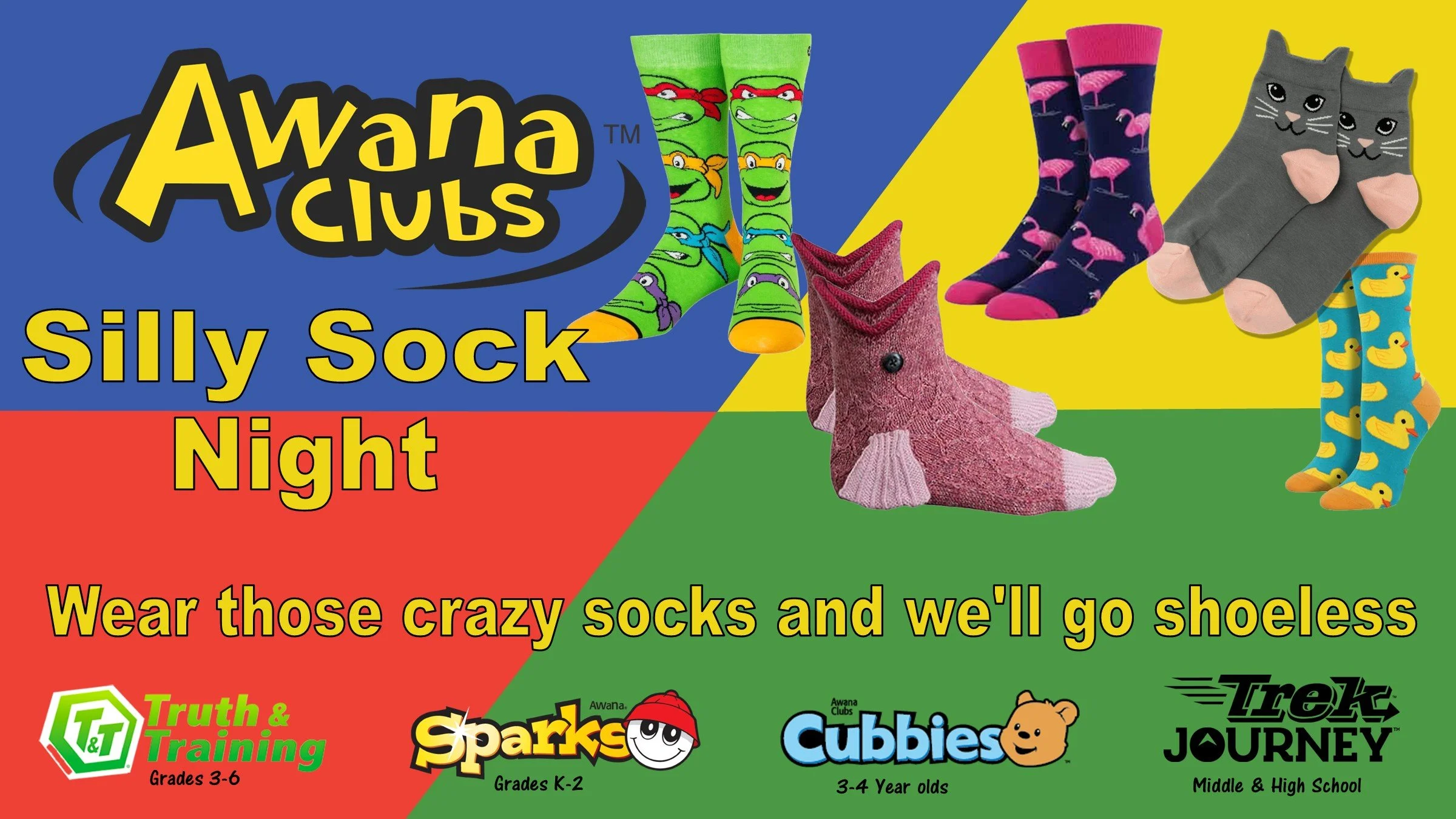 AWANA: Silly Sock Night