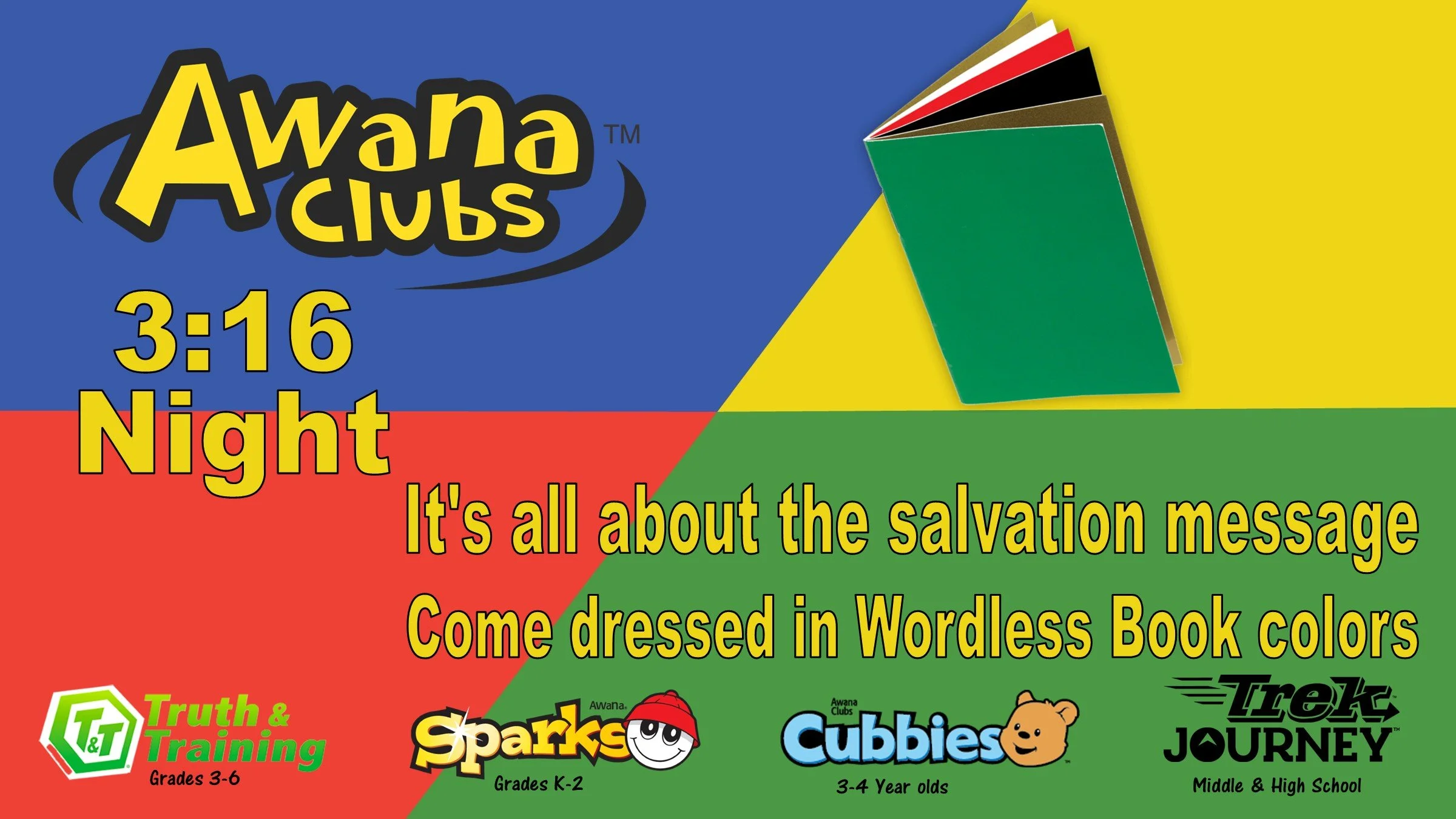 AWANA: John 3:16 Night