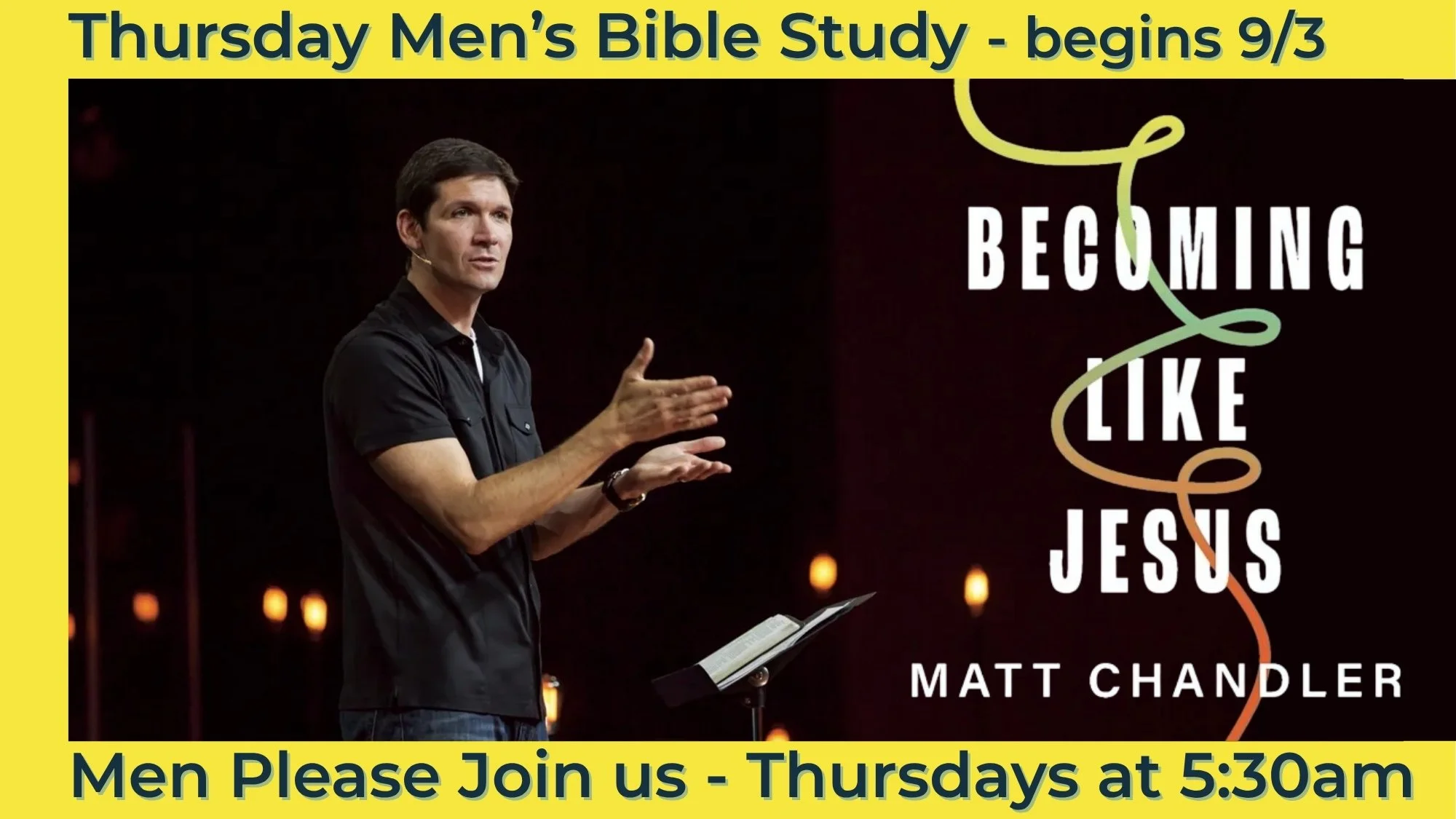 Men's Thursday Morning Bible Study