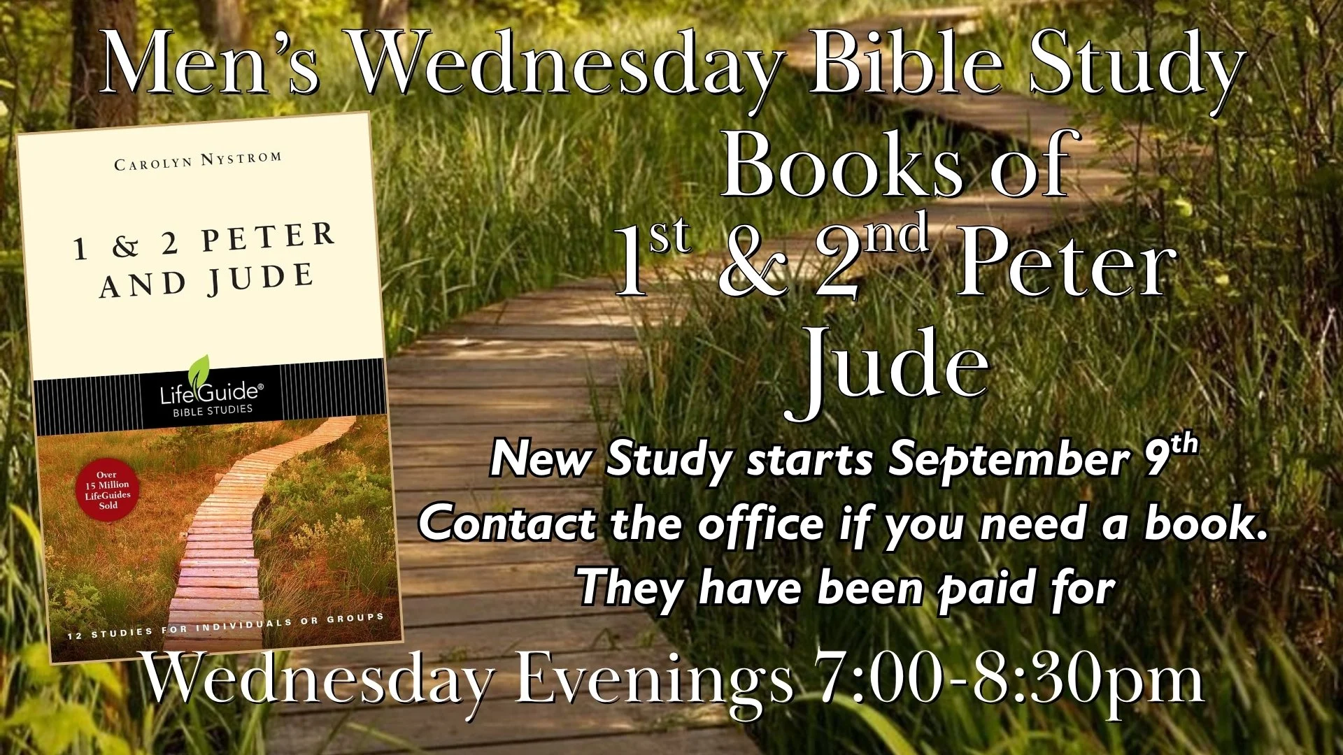 Men's Wednesday Night Study