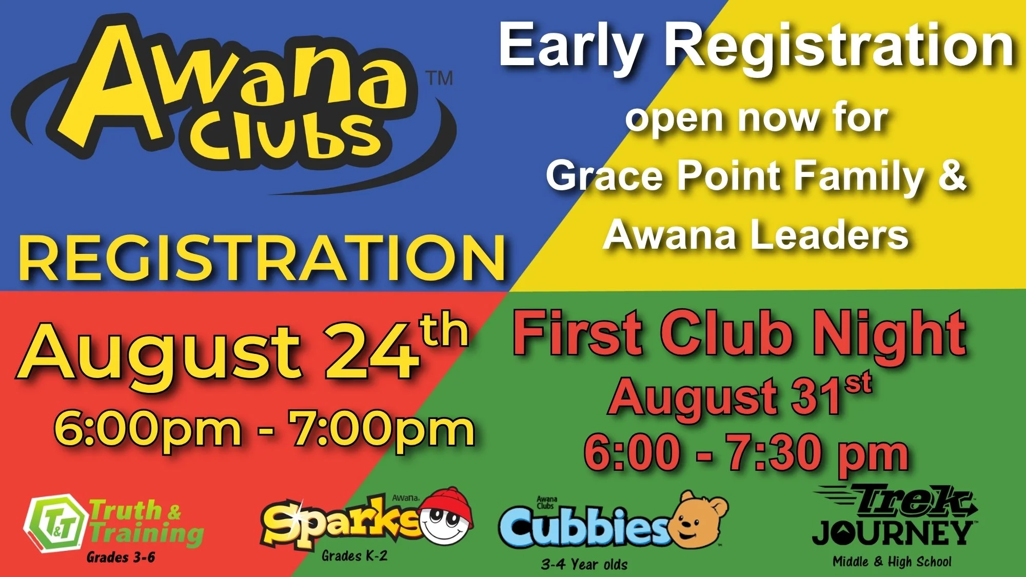 Awana Registration