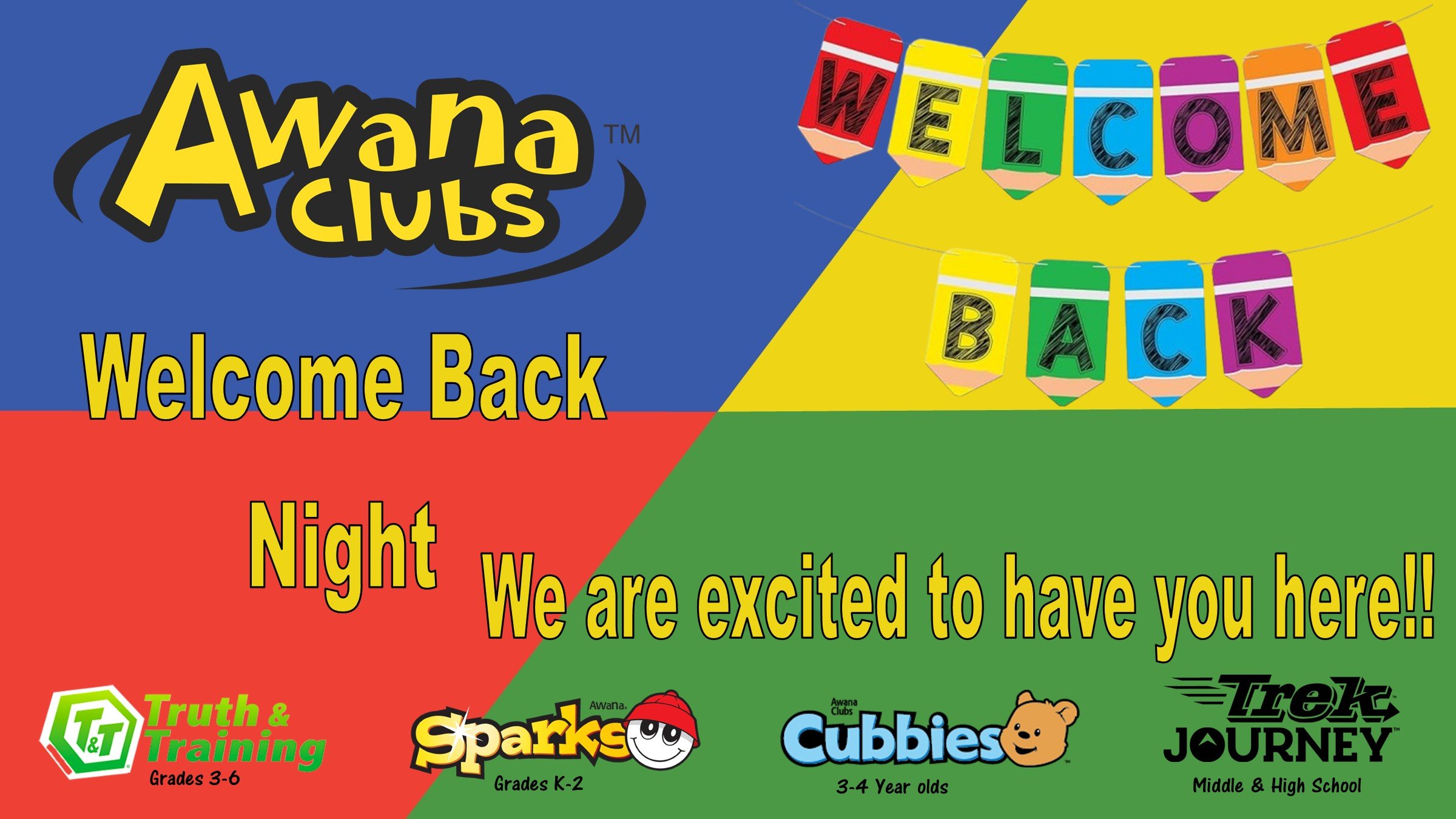 Awana: Welcome Back
