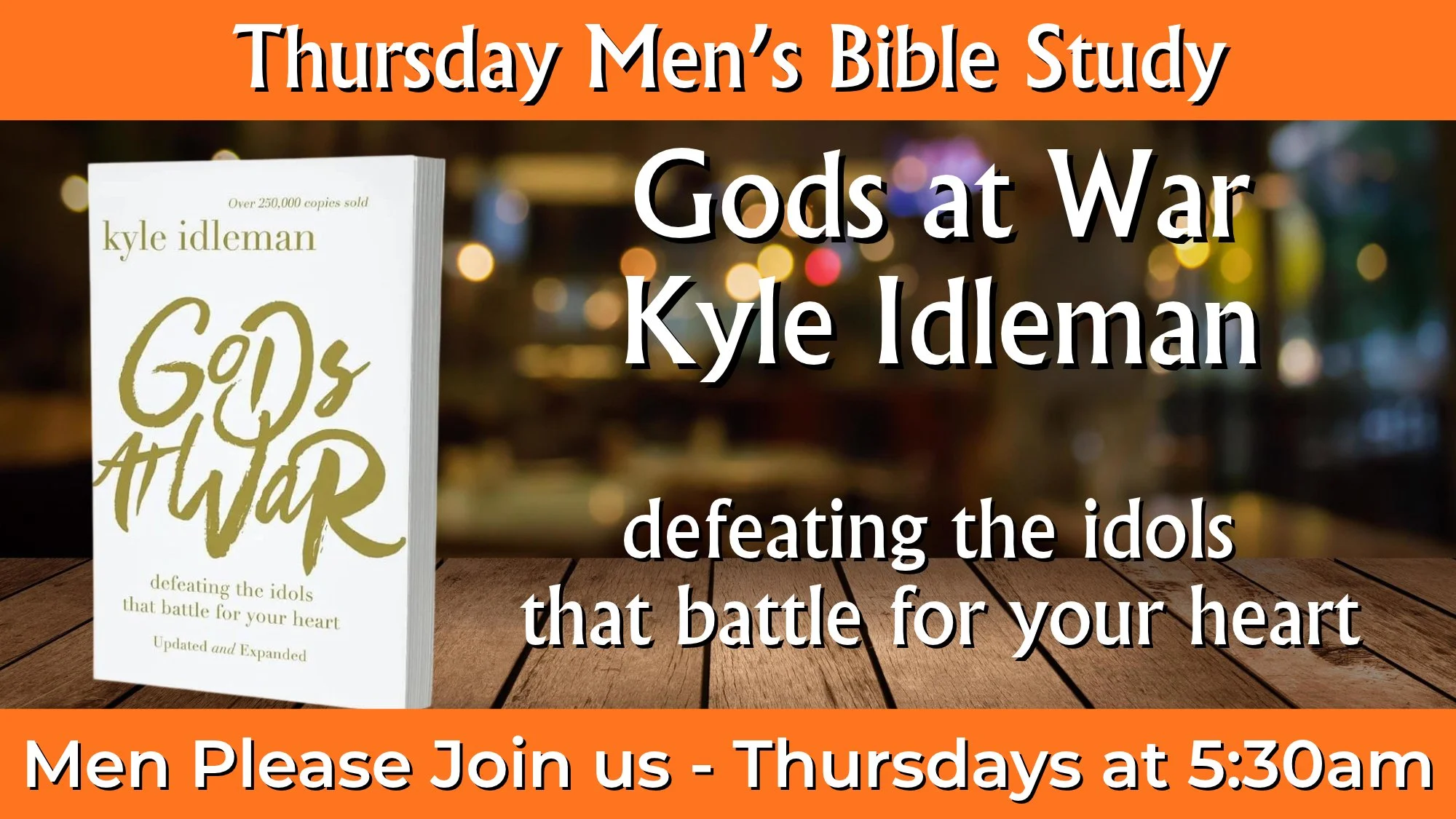 Men's Thursday Morning Bible Study