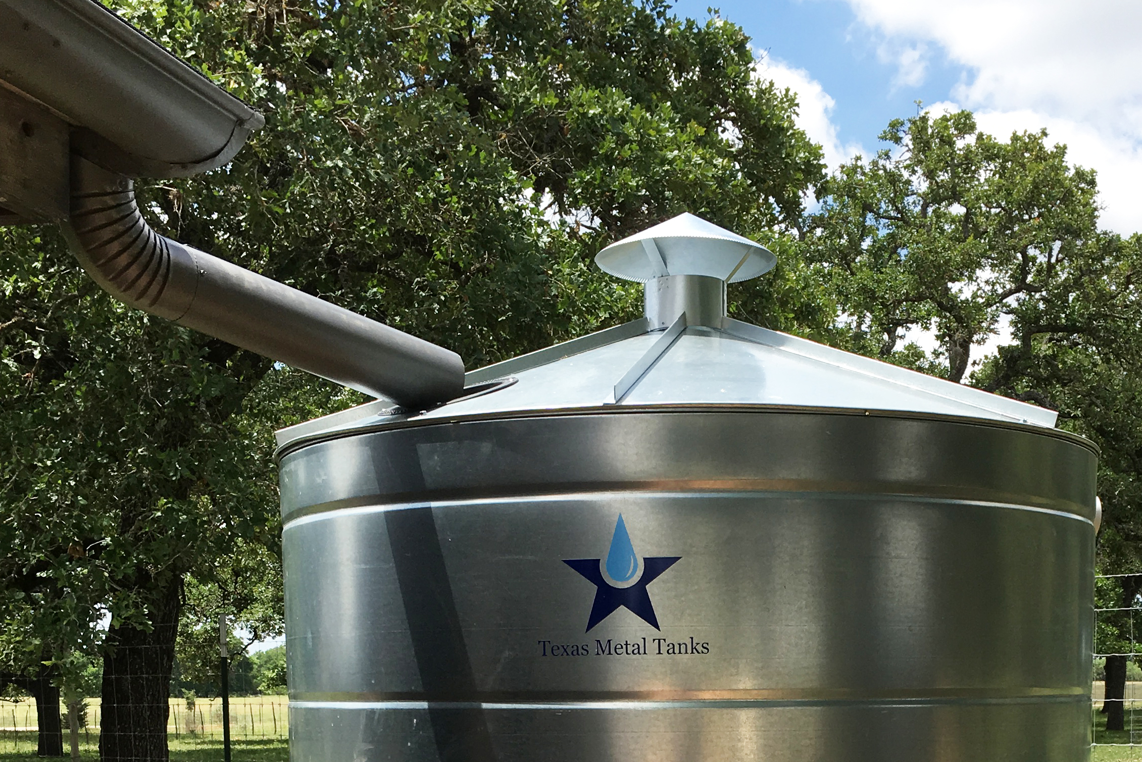 Standard tank with customized top.