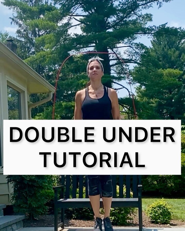 ❗️DOUBLE UNDER TUTORIAL ❗️this is the MOST requested tutorial. I know it can be difficult to learn a DU without some instruction. So hopefully this tutorial will help those in need 😊 I always teach DUs in my classes exactly as i do in the videos abo