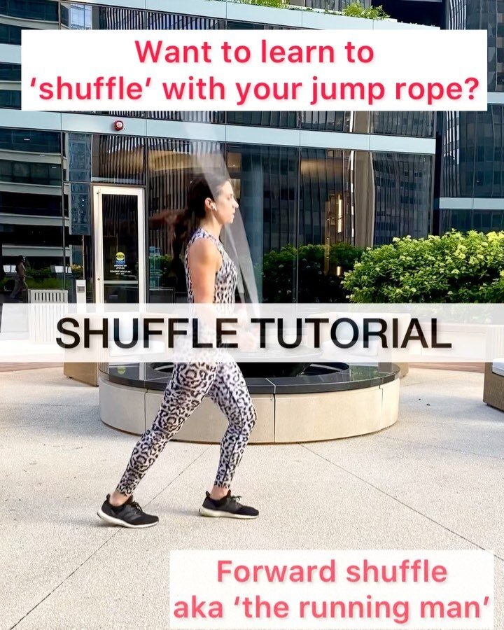 🔀 SHUFFLE TUTORIAL 🔀 Want to learn how to shuffle with a jump rope? This is the tutorial for you! SOUND ON FOR ADDITIONAL CUES. Lets breakdown a few different types of shuffles: SWIPE for breakdown of each&hellip;.
.
SLIDE 1: OVERVIEW and what to p