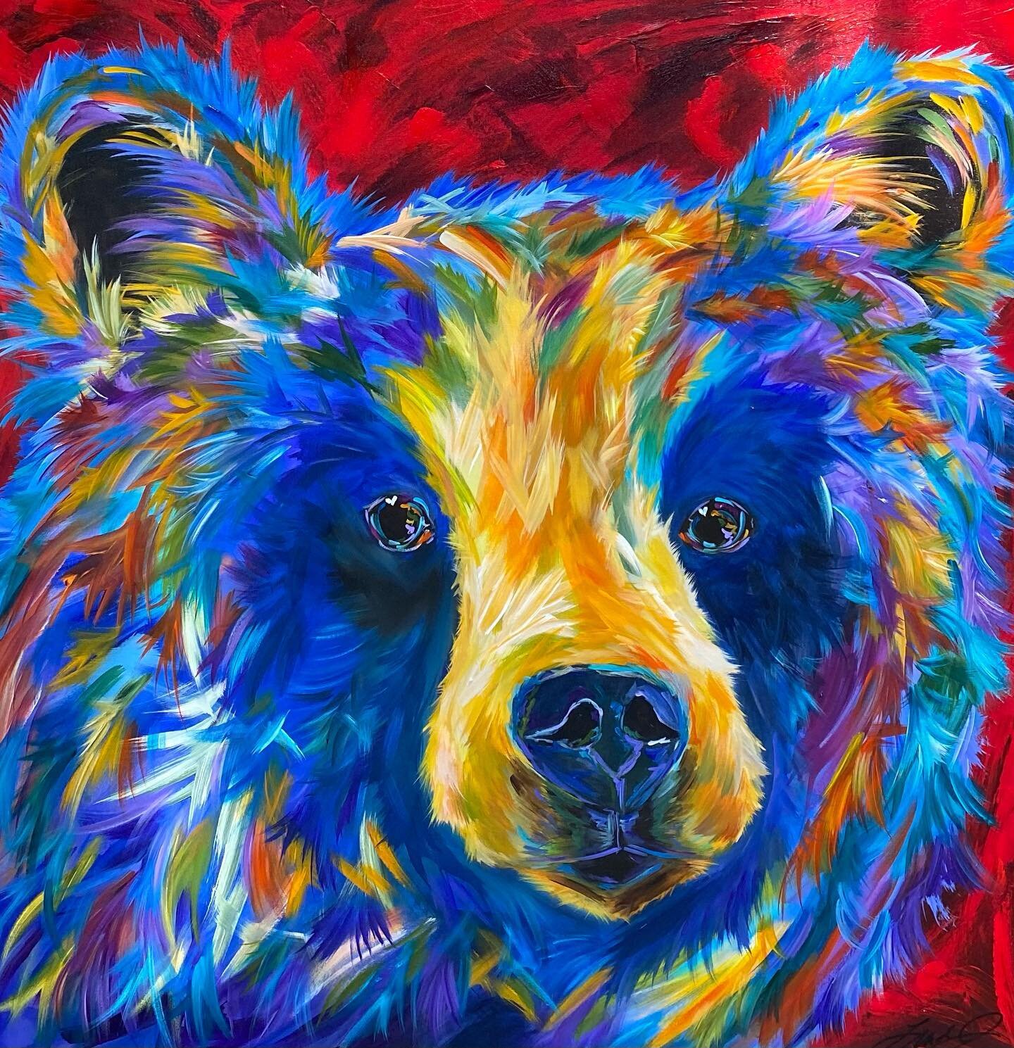 Linda Israel | Colorful Animal Paintings