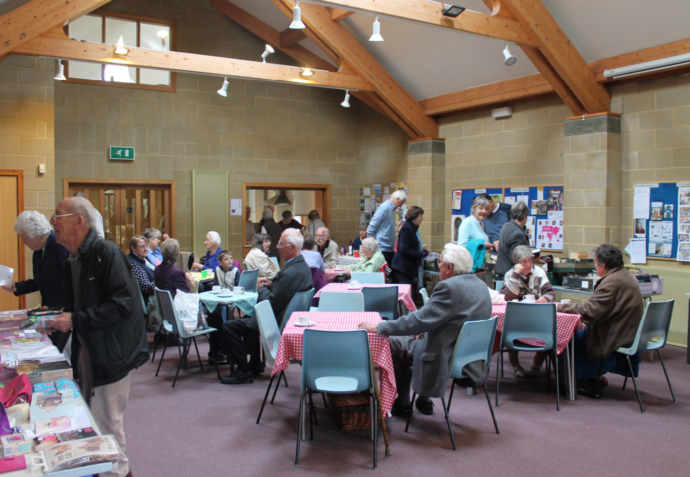 .... at a Saturday Coffee Morning
