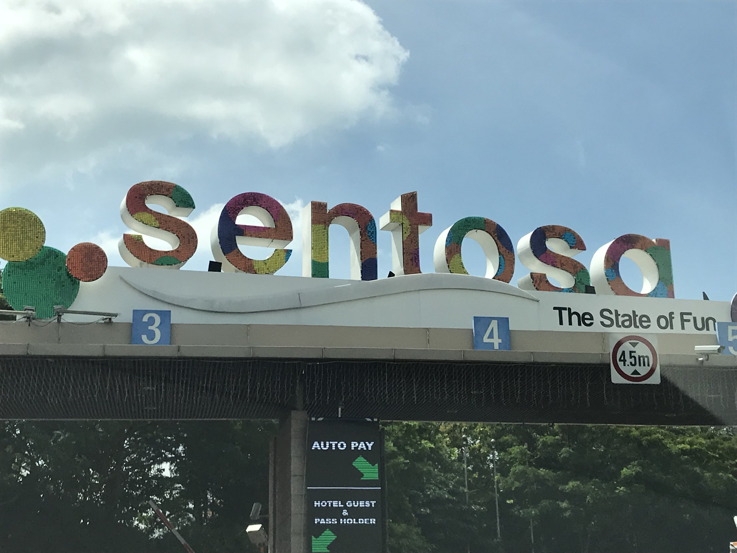 Entrance to Sentosa