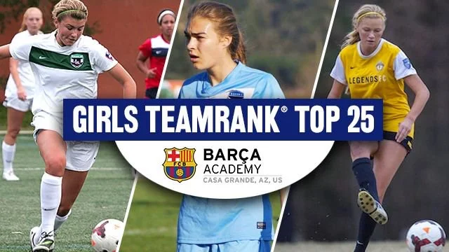 G04 Academy Team Ranks Top of the Barca Academy TeamRank