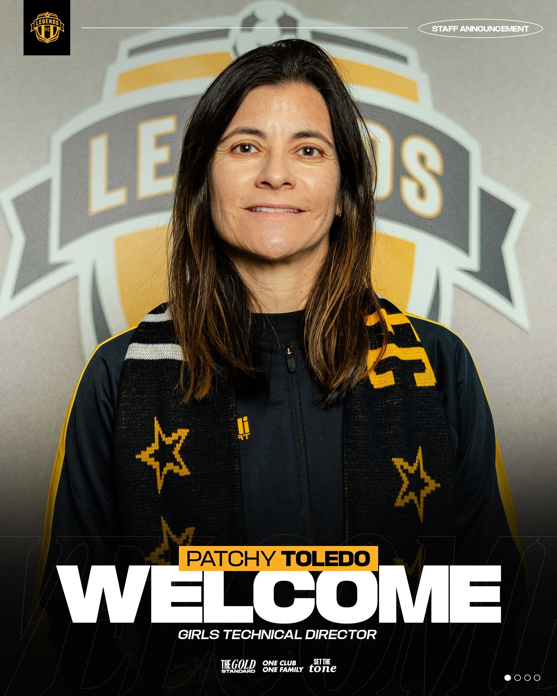 Legends FC Welcomes Patricia “Patchy”  Toledo as Girls Technical Director