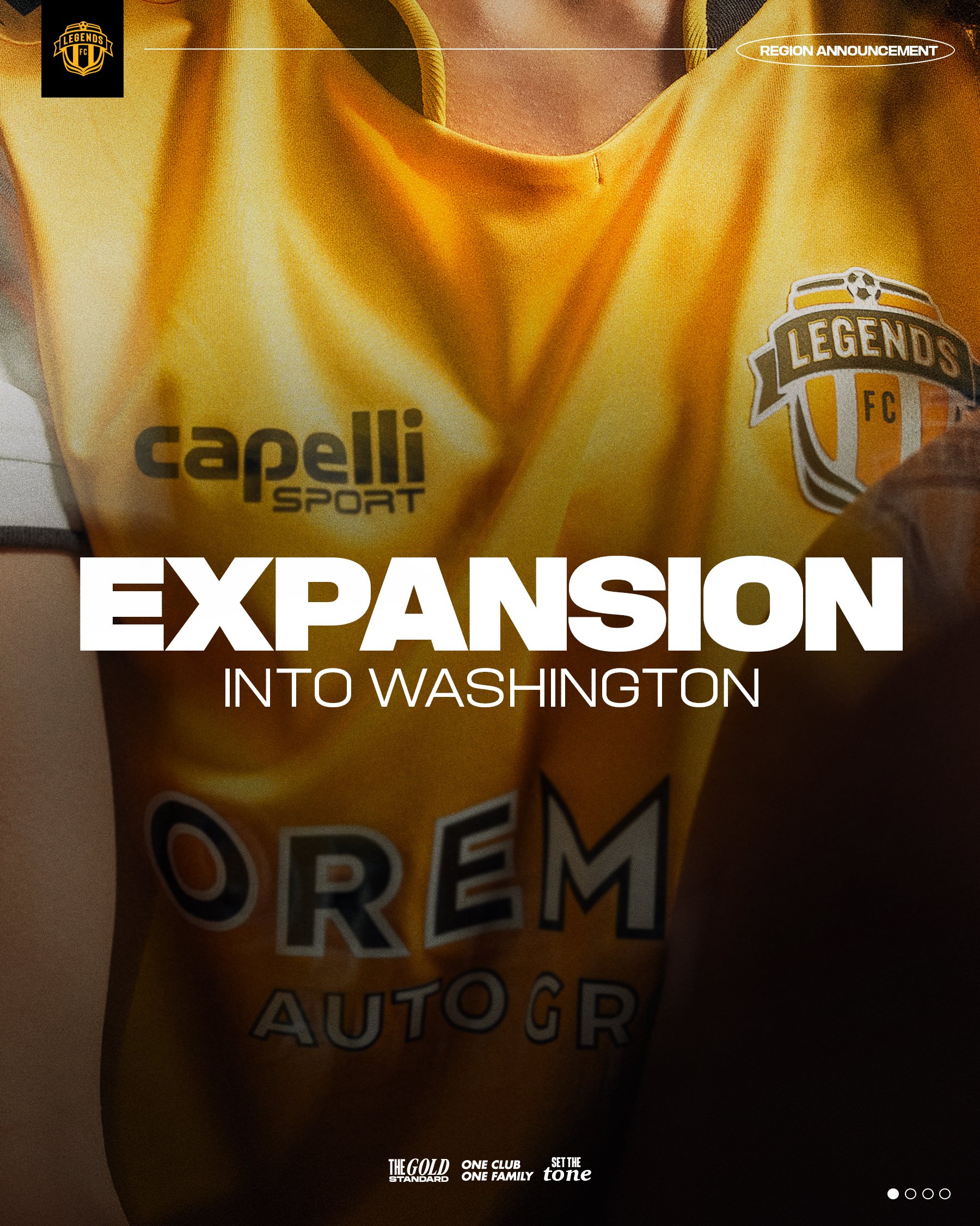 Legends FC Expands into Washington