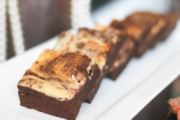 Cheesecake Swirl Brownies