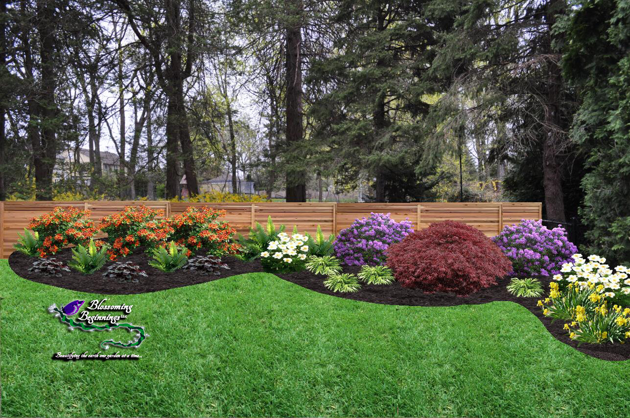 Backyard Garden Design, Glen Rock