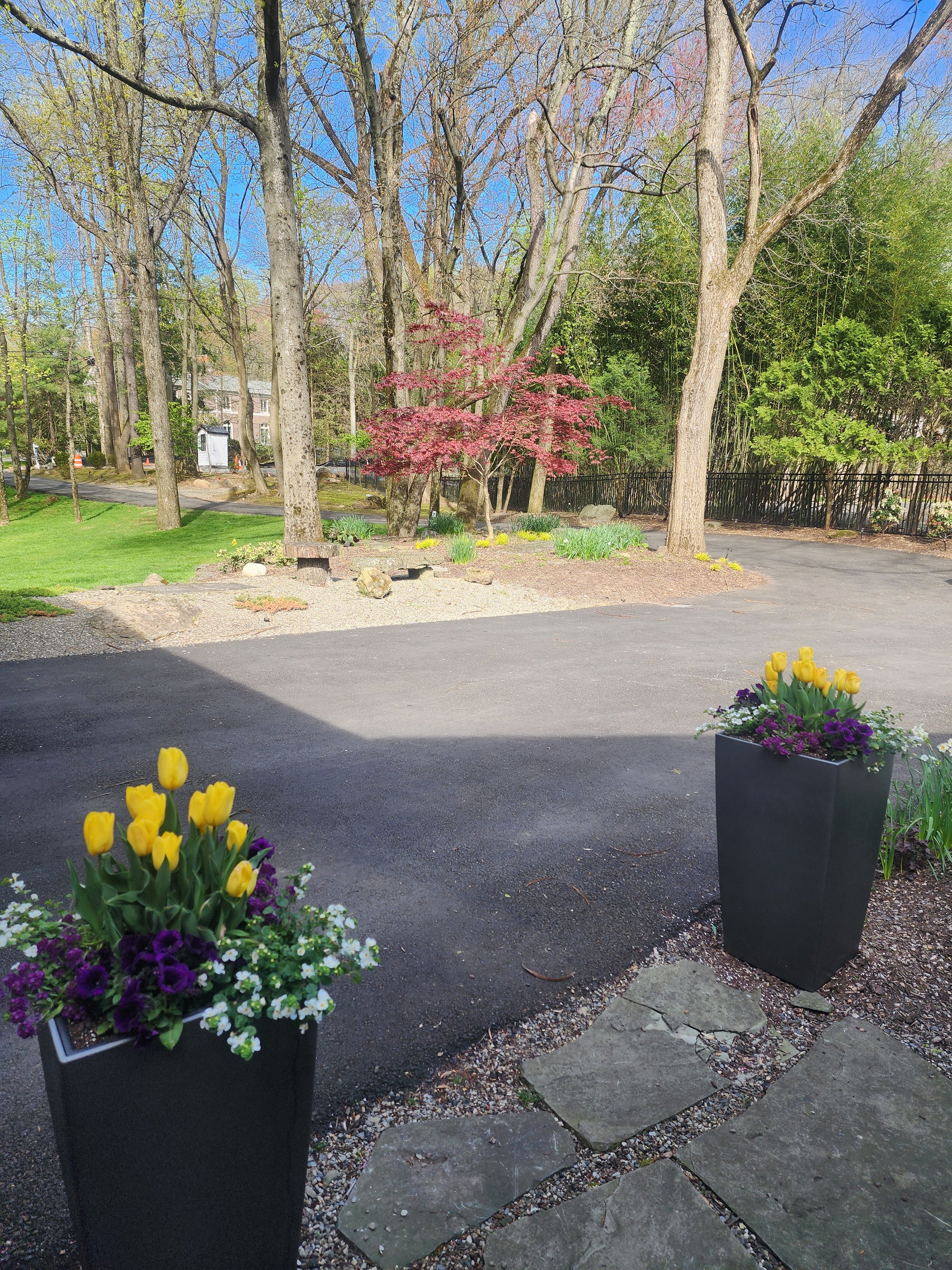 Custom Entry Planters - Blossoming Beginnings