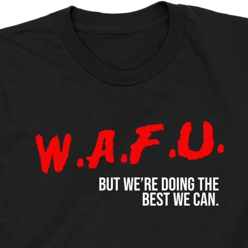 SKINNY POWERS WAFU TEE BLACK