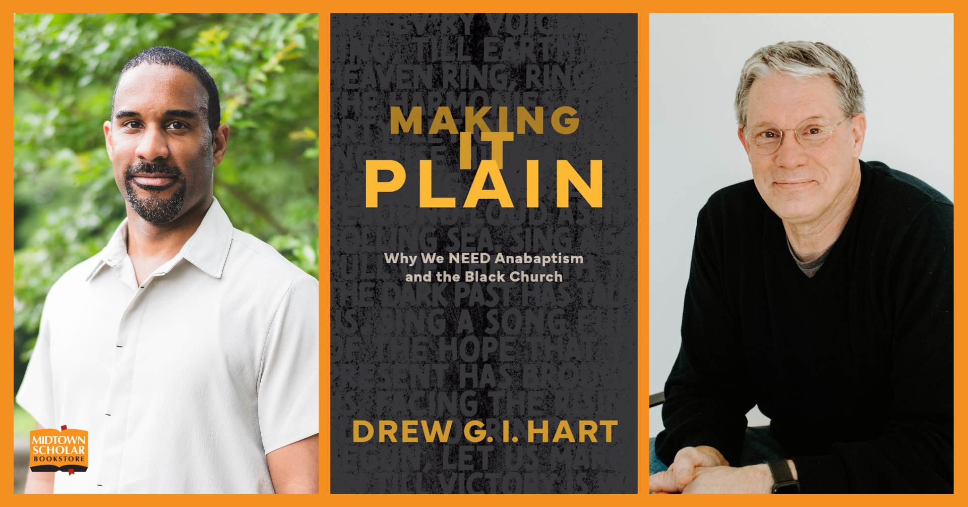An Evening with Drew Hart and Peter Enns: Making it Plain