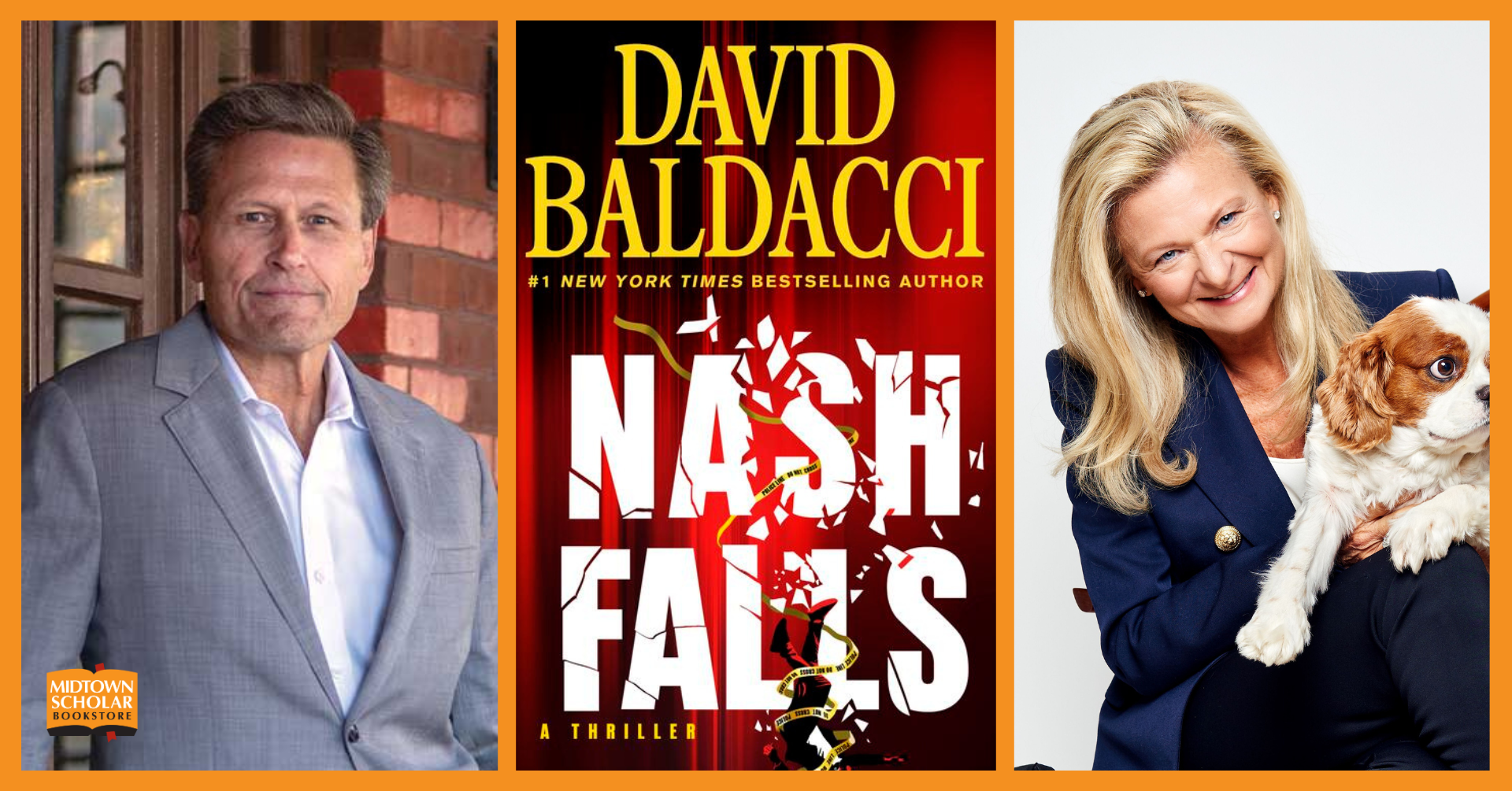 An Evening with David Baldacci and Lisa Scottoline: Nash Falls