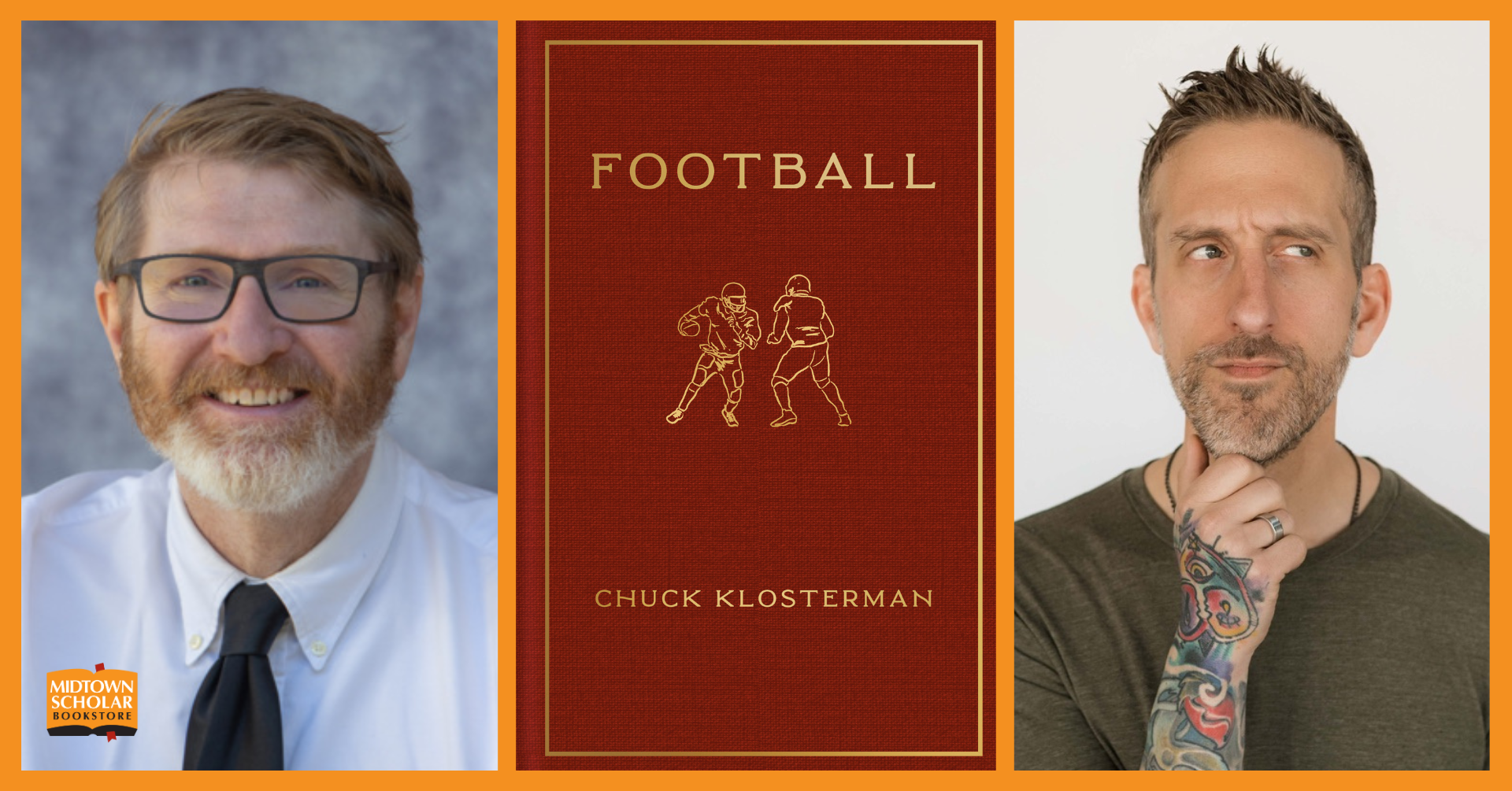 An Evening with Chuck Klosterman and Spike Eskin: Football