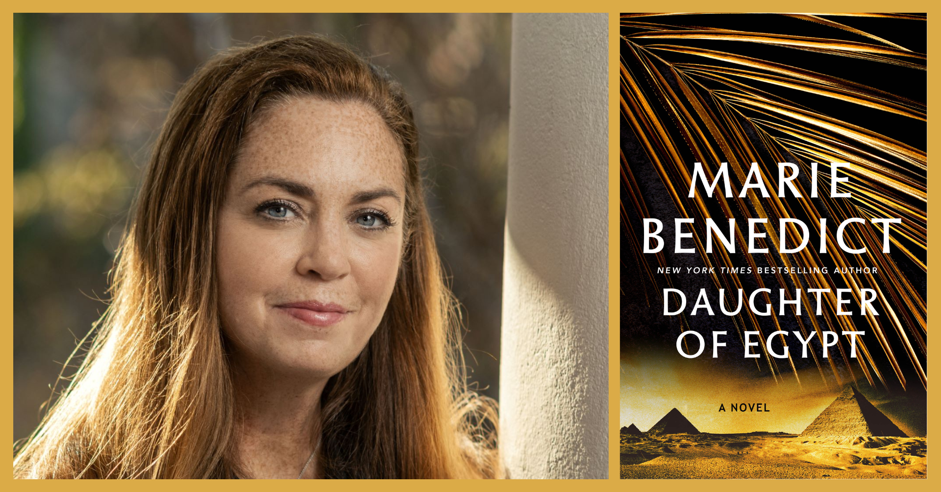 An Afternoon with Marie Benedict: Daughter of Egypt