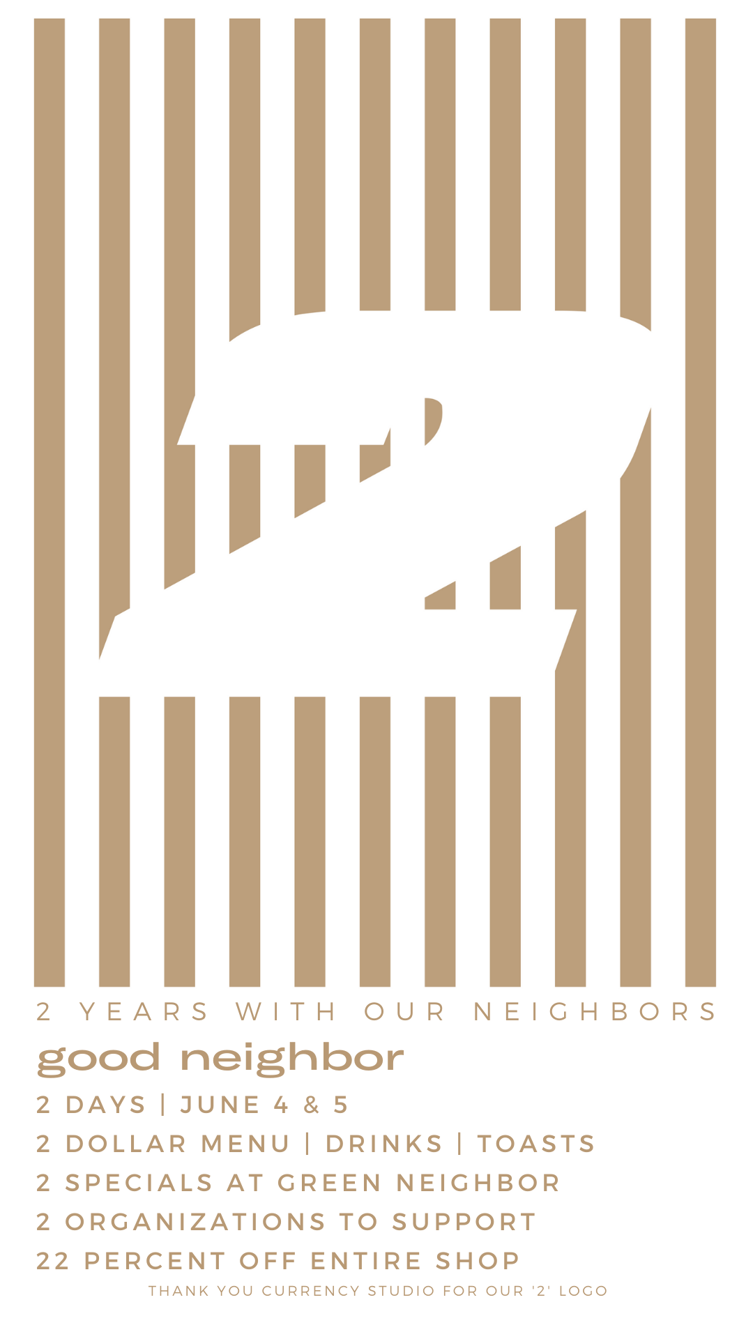 good neighbor 2nd anniversary