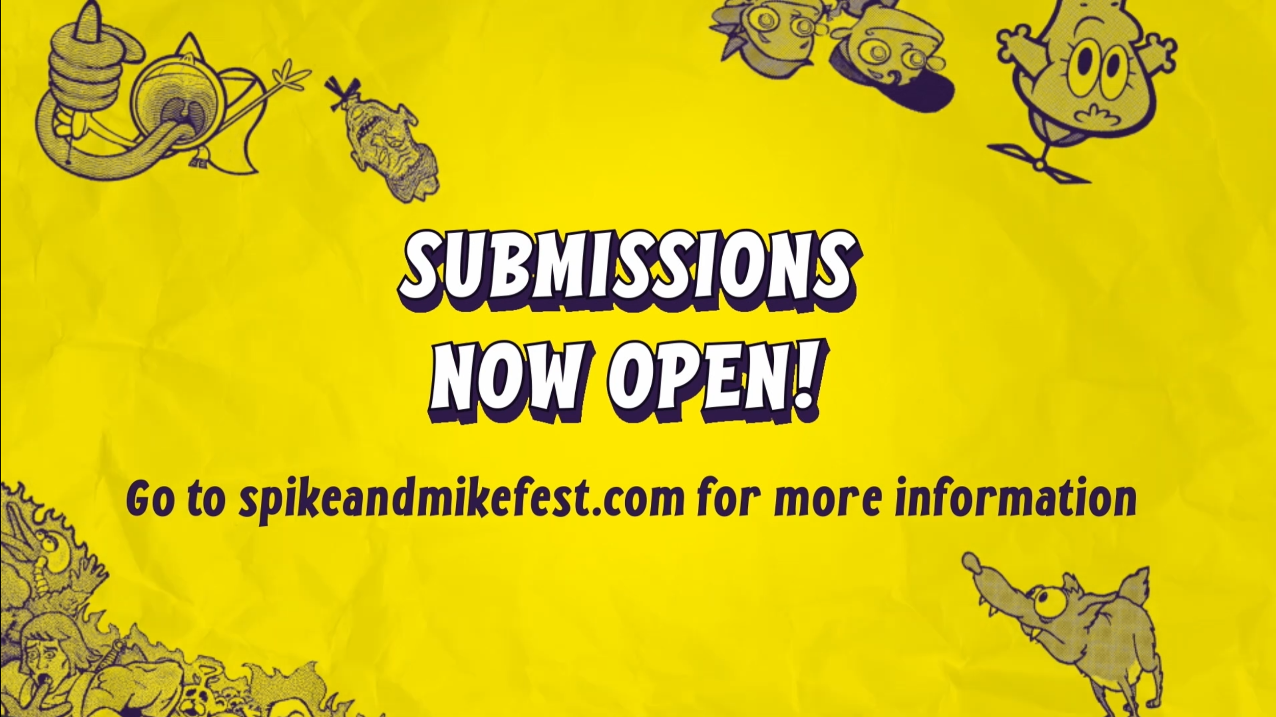  Spike and Mike’s Festival of Animation Video Endcard Treatment 