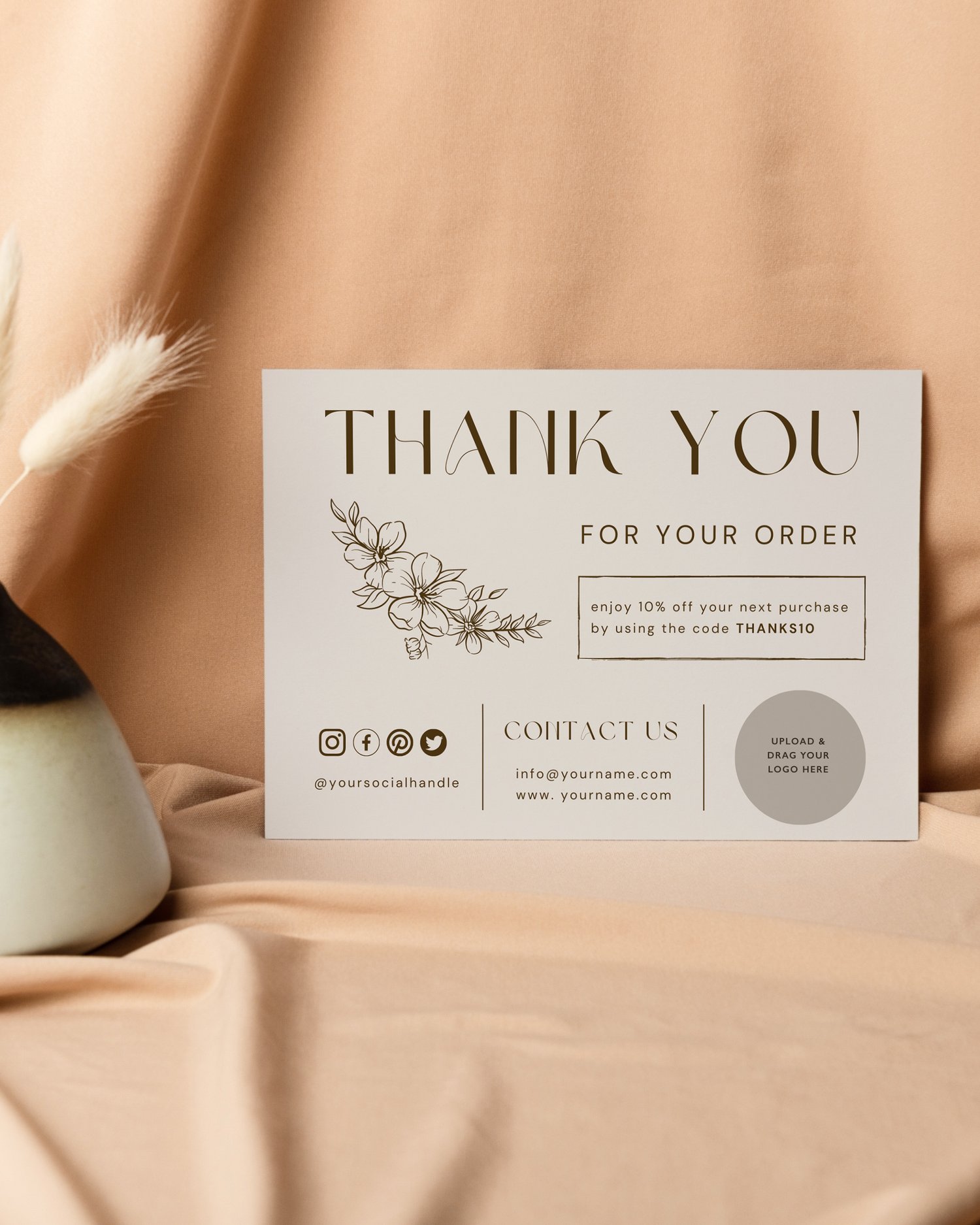 Thank You For Your Order Cards, Business Cards