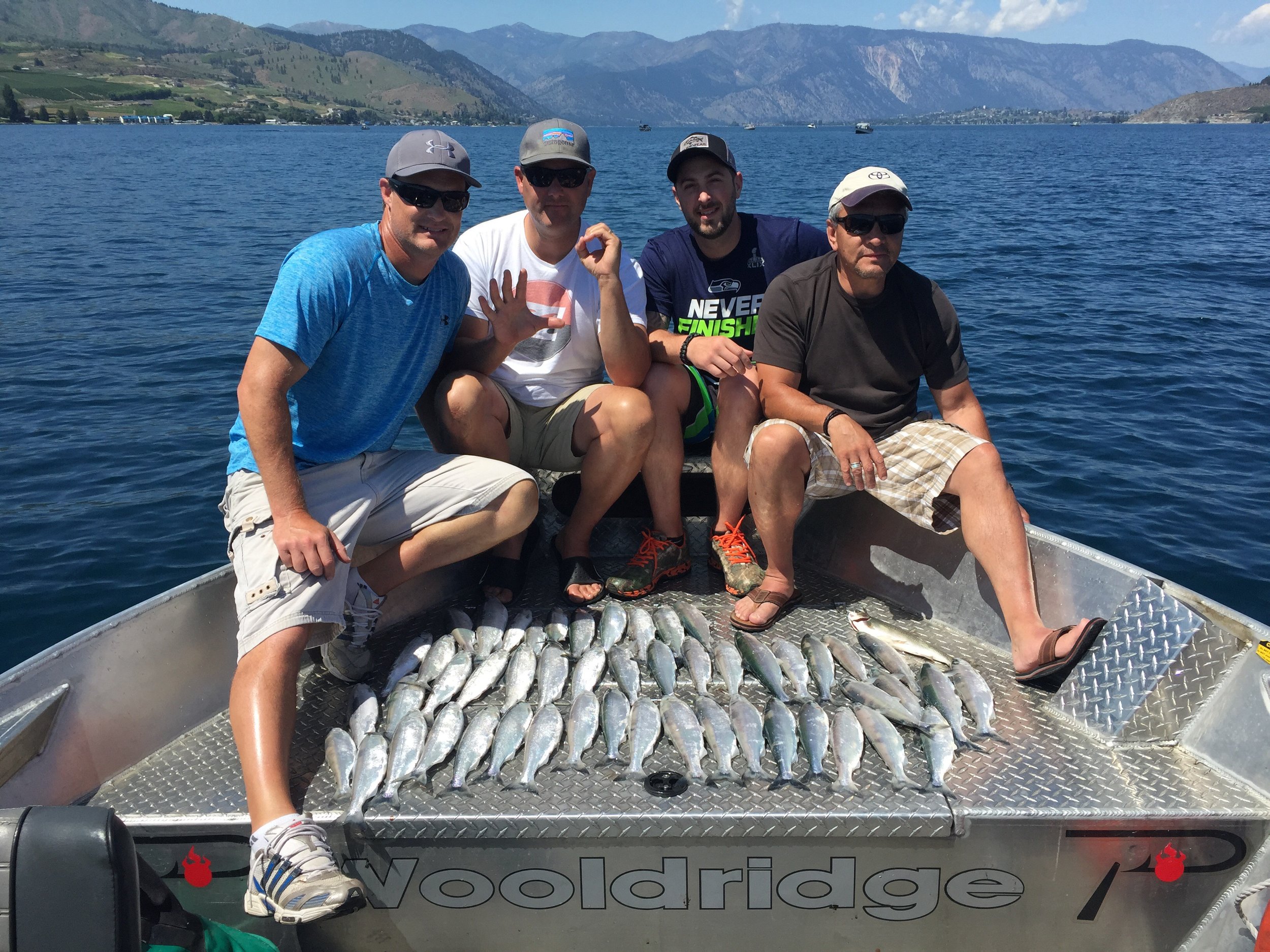 Kokanee fishing is getting good on Lake Chelan — Bobber Down Guide Service