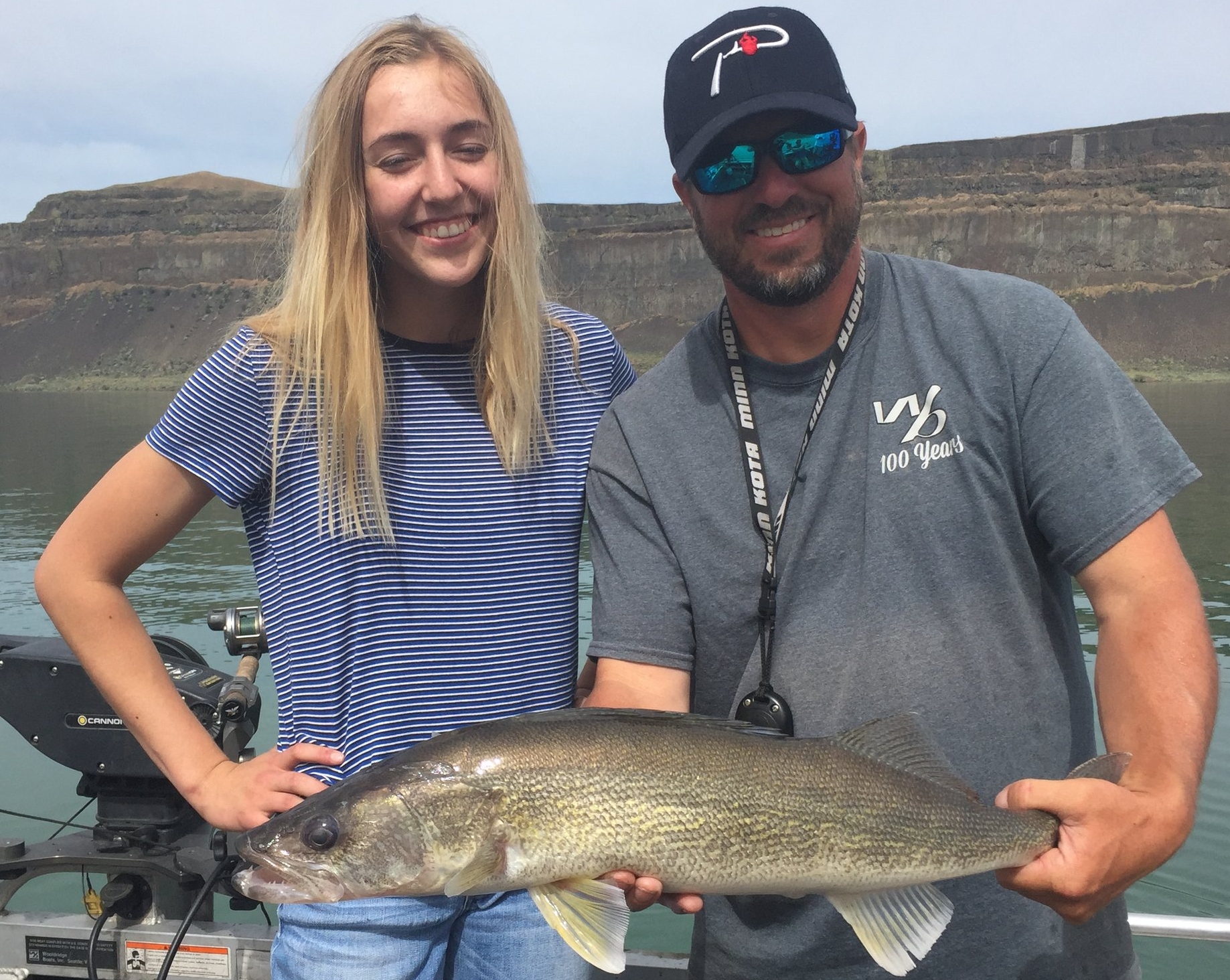 Walleye fishing guided trips in Eastern Washington — Bobber Down