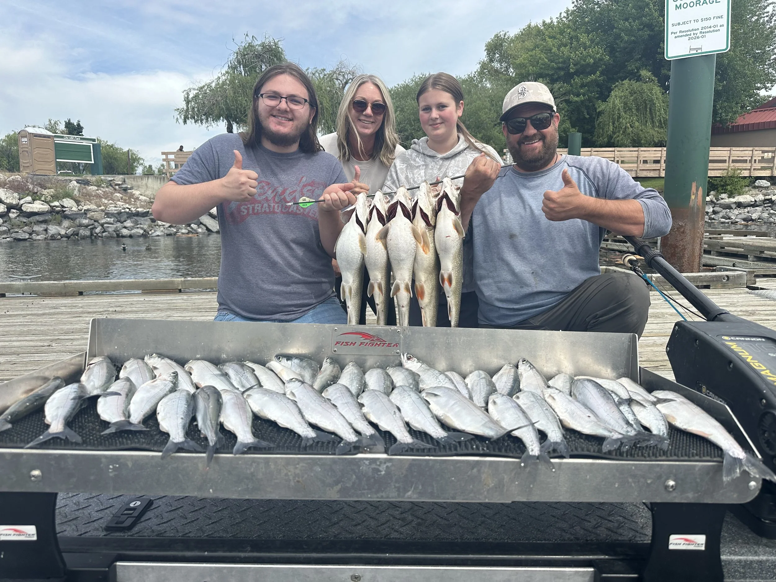 Mackinaw and Kokanee fishing is hot right now on Lake Chelan!