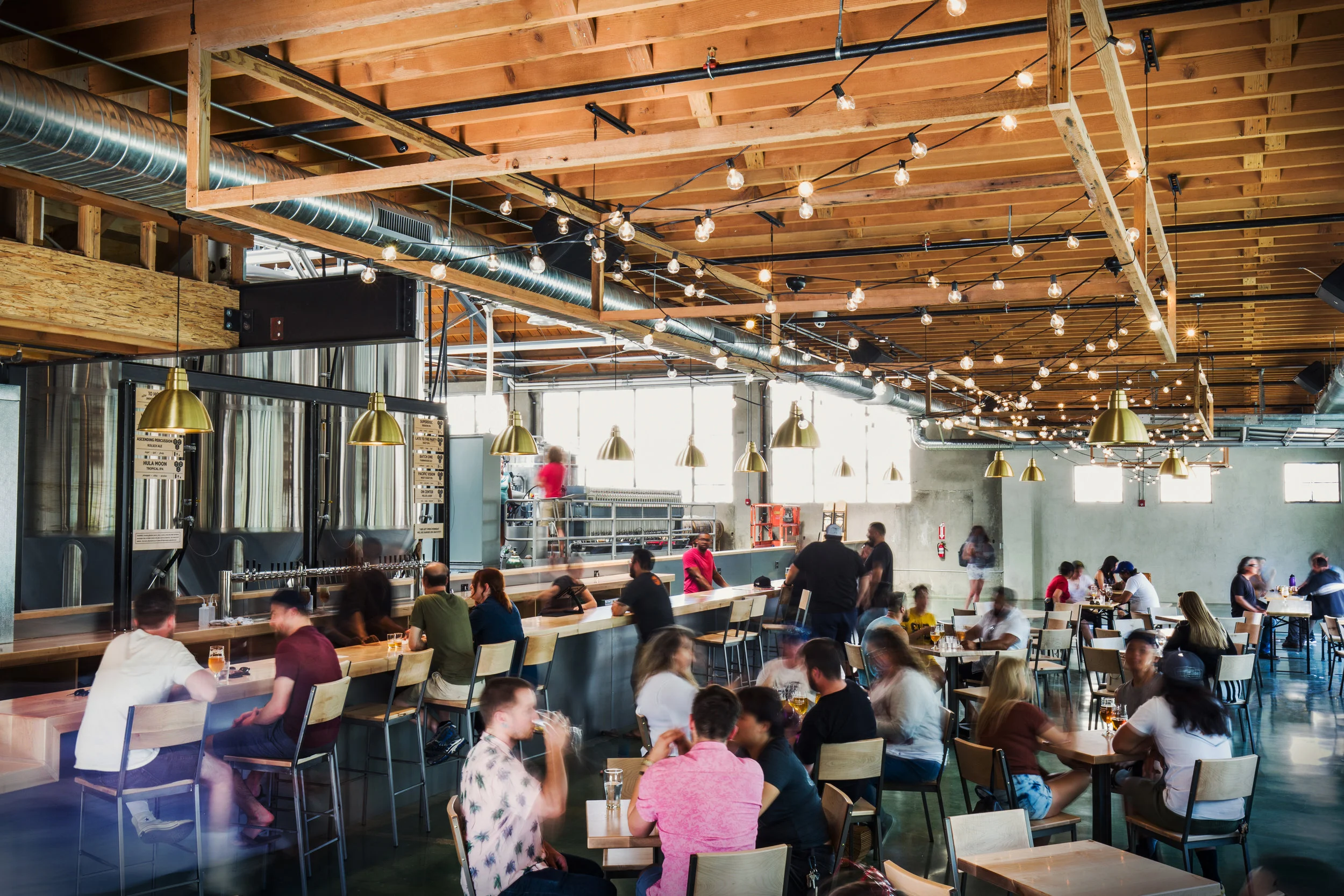Trademark Brewing tasting room.
